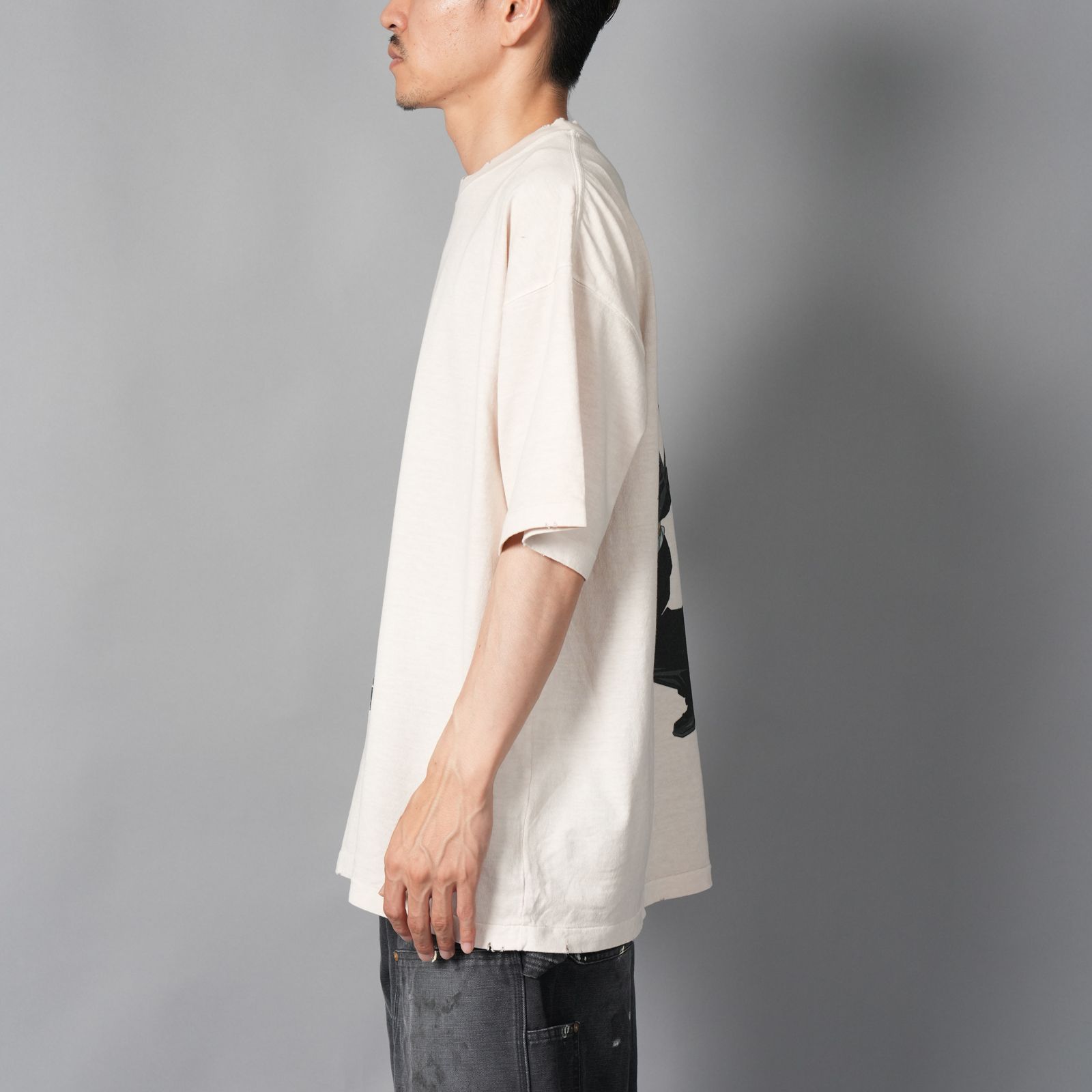 【残りわずか】[SAKAMOTODAYS]  TSDM25SM016 / S/S T-Shirt  (TAKAMURA)  / Tシャツ (ホワイト)