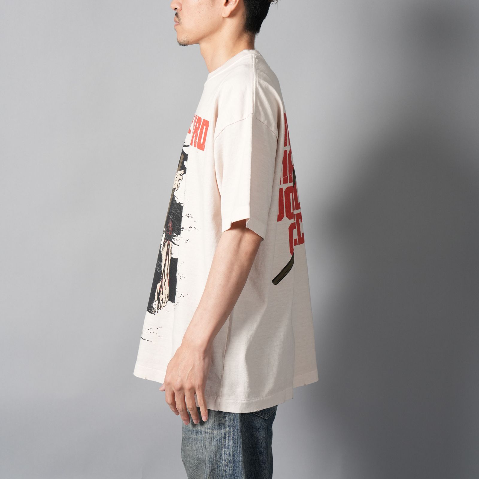 [LUPIN THE IIIRD]  S/S T-Shirt  (GOEMON)  / Tシャツ (ホワイト)