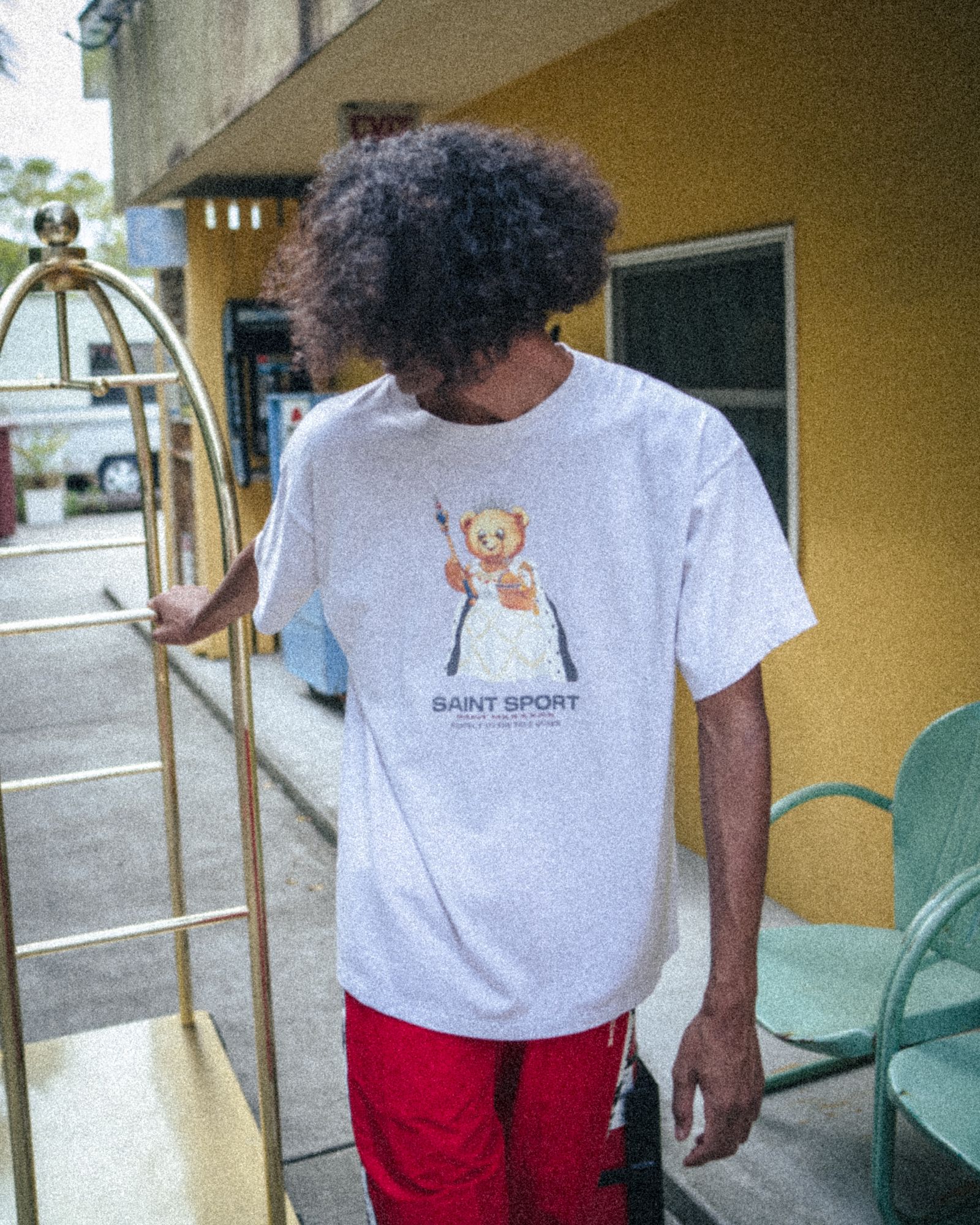 【ラスト1点】SM-YS8-0000-013 / SS TEE / TRUE QUEEN / GRAY / Tシャツ (グレー)