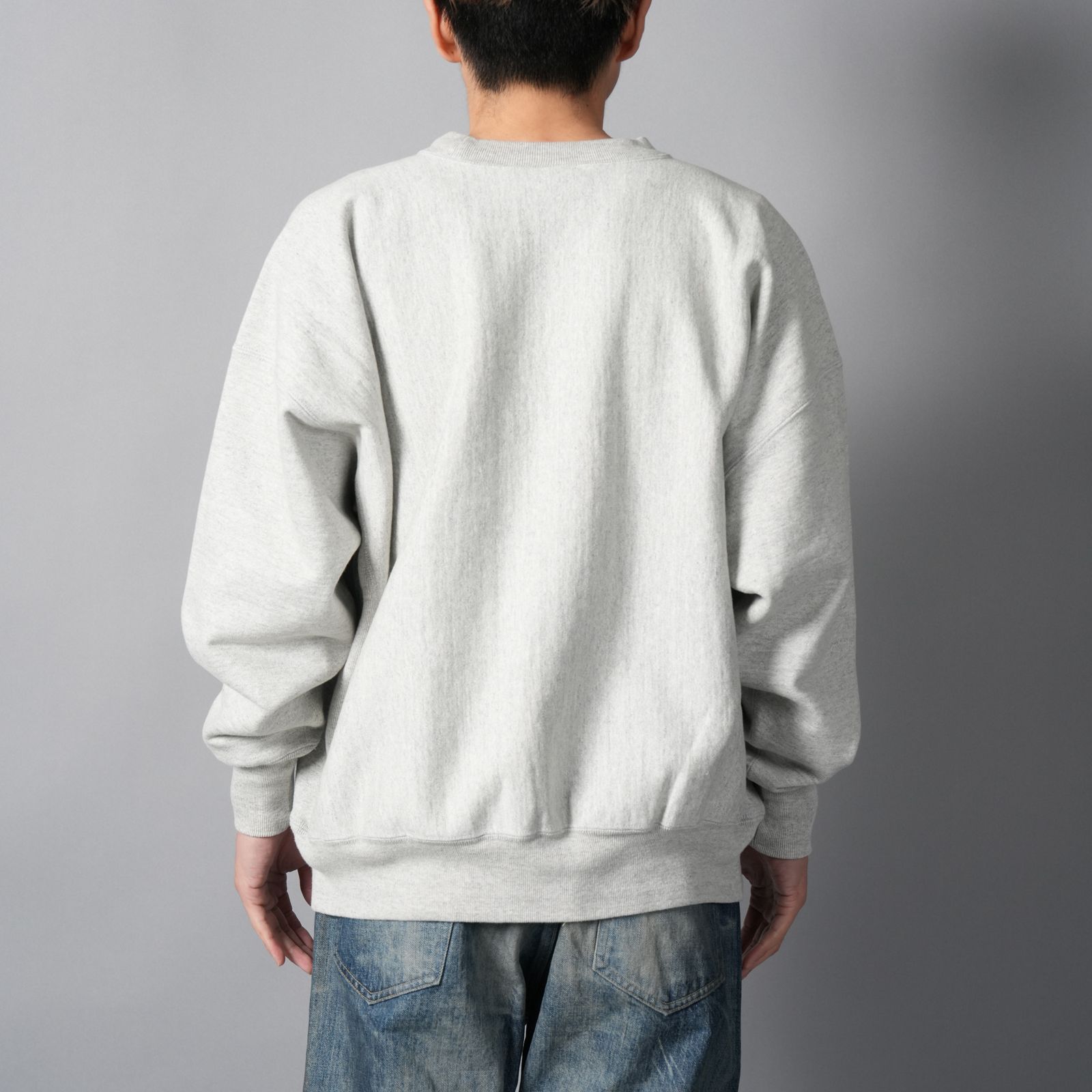 【再入荷】SM-HR1-0000-050 / CRW NECK SWT / BABY MICAHEL / GRY / スウェット・トレーナー (グレー)