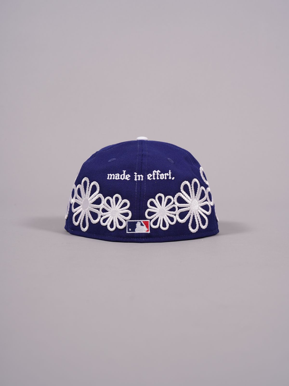 【残りわずか】 ROYAL LA W/WHITE DODGERS FITTED /  59FIFTY / ベースボールキャップ 【カスタム】  (ブルー/グレー)