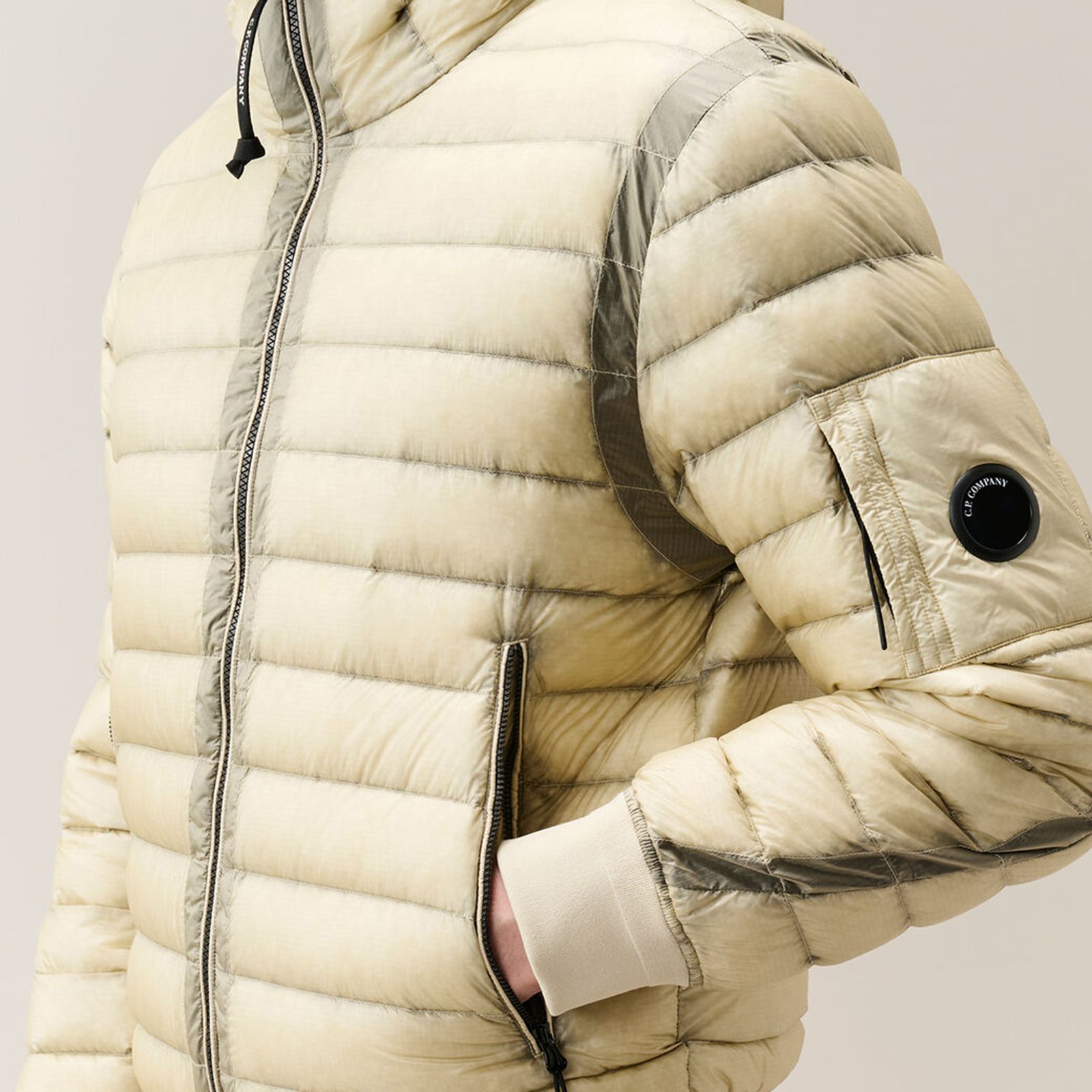 D.D. Shell Hooded Lens Down Jacket / フーデッド レンズ ダウンジャケット (シルバーバーチ)