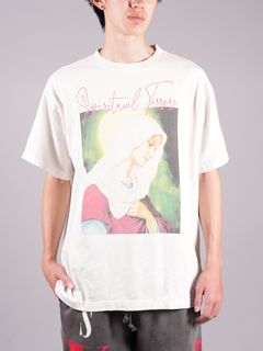 ラスト1点 / SM-A22-0000-008/SS TEE/ SPIRITUL MARIA/WH / Tシャツ  (ホワイト)