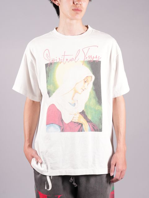 ラスト1点 / SM-A22-0000-008/SS TEE/ SPIRITUL MARIA/WH / Tシャツ  (ホワイト)