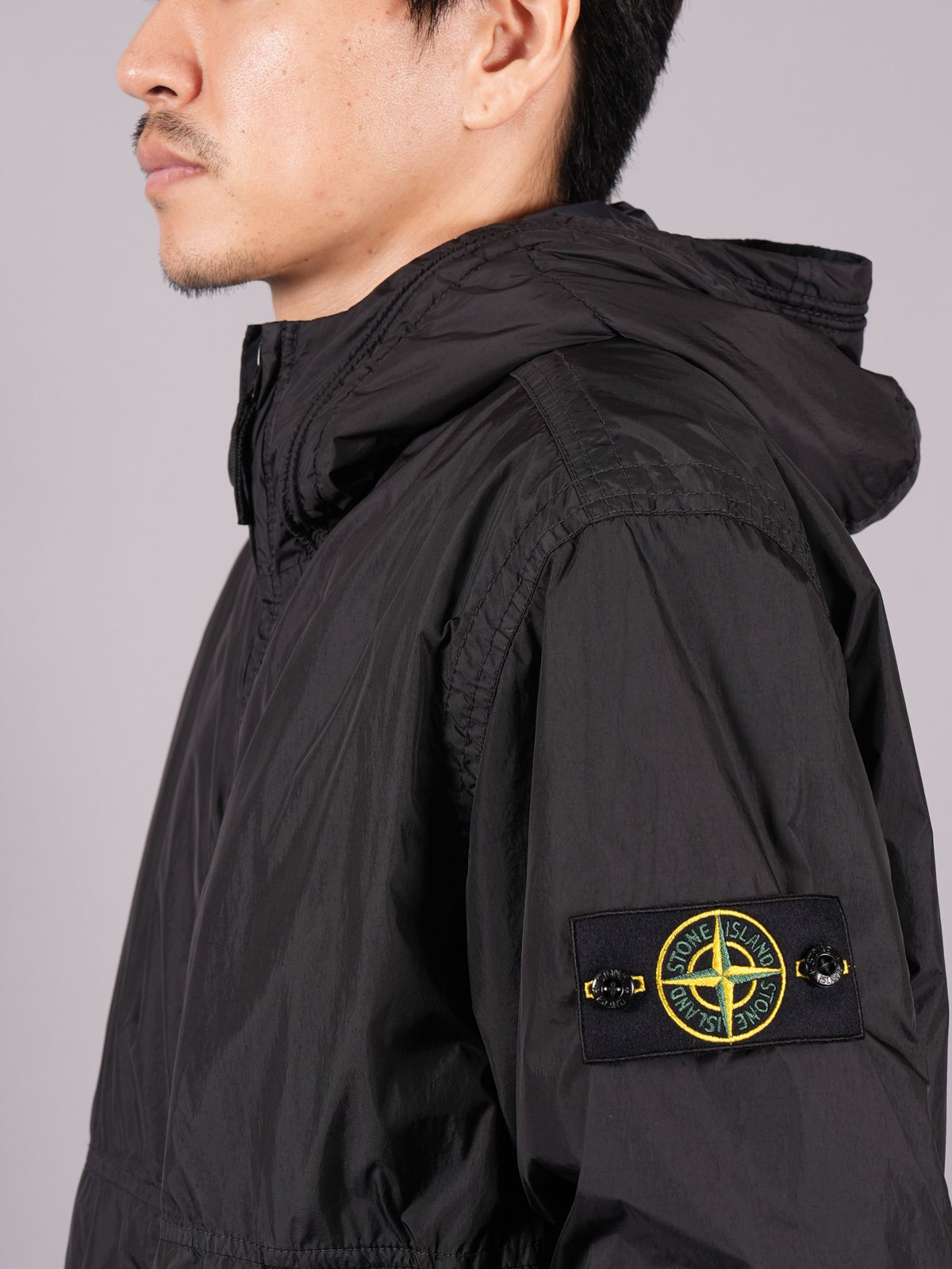 STONE ISLAND - 40823 / GARMENT DYED CRINKLE REPS RECYCLED NYLON