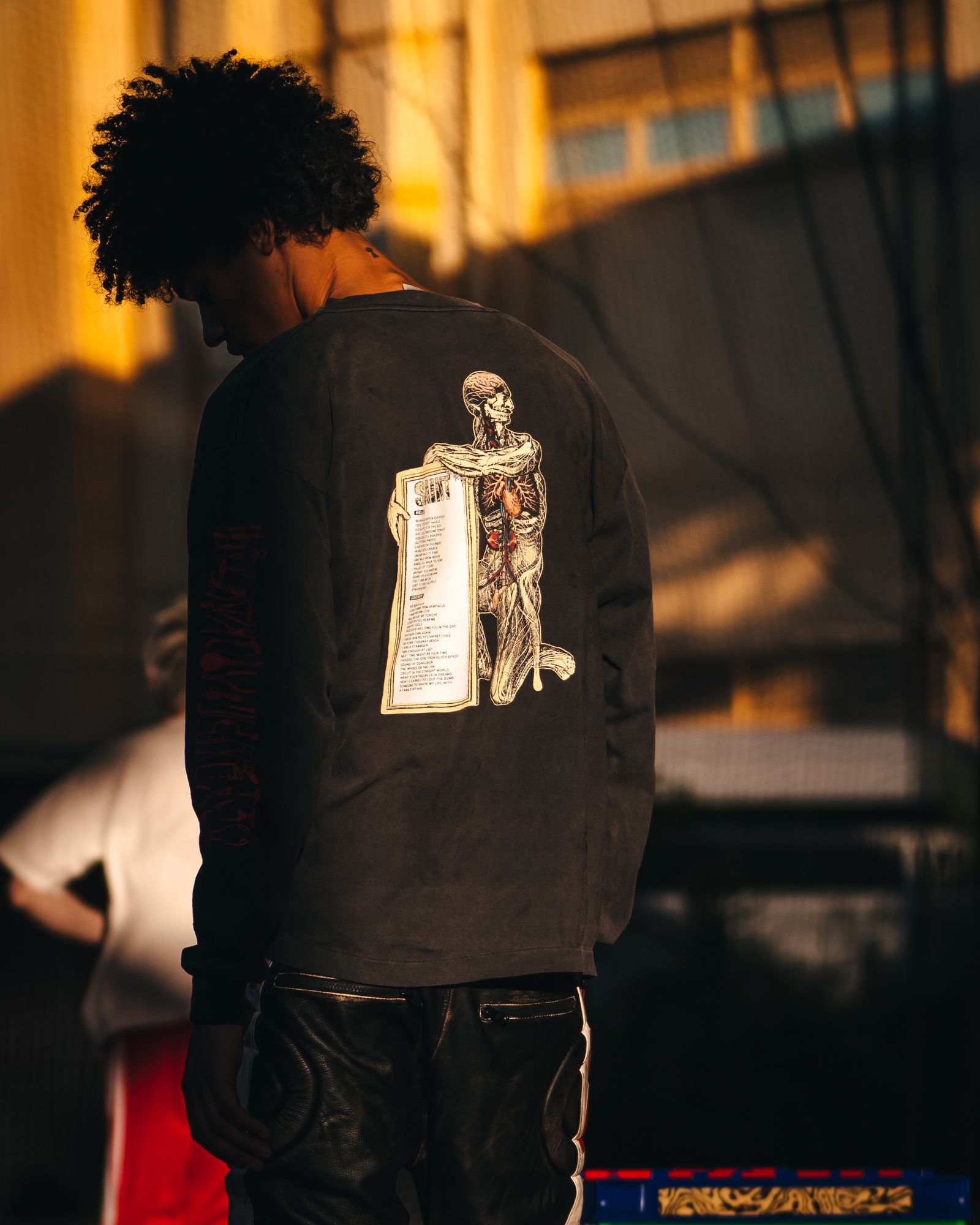 SM-MK8-0000-026 / LS T-SHIRT / HEAD / BLACK ロンT・カットソー (ブラック)