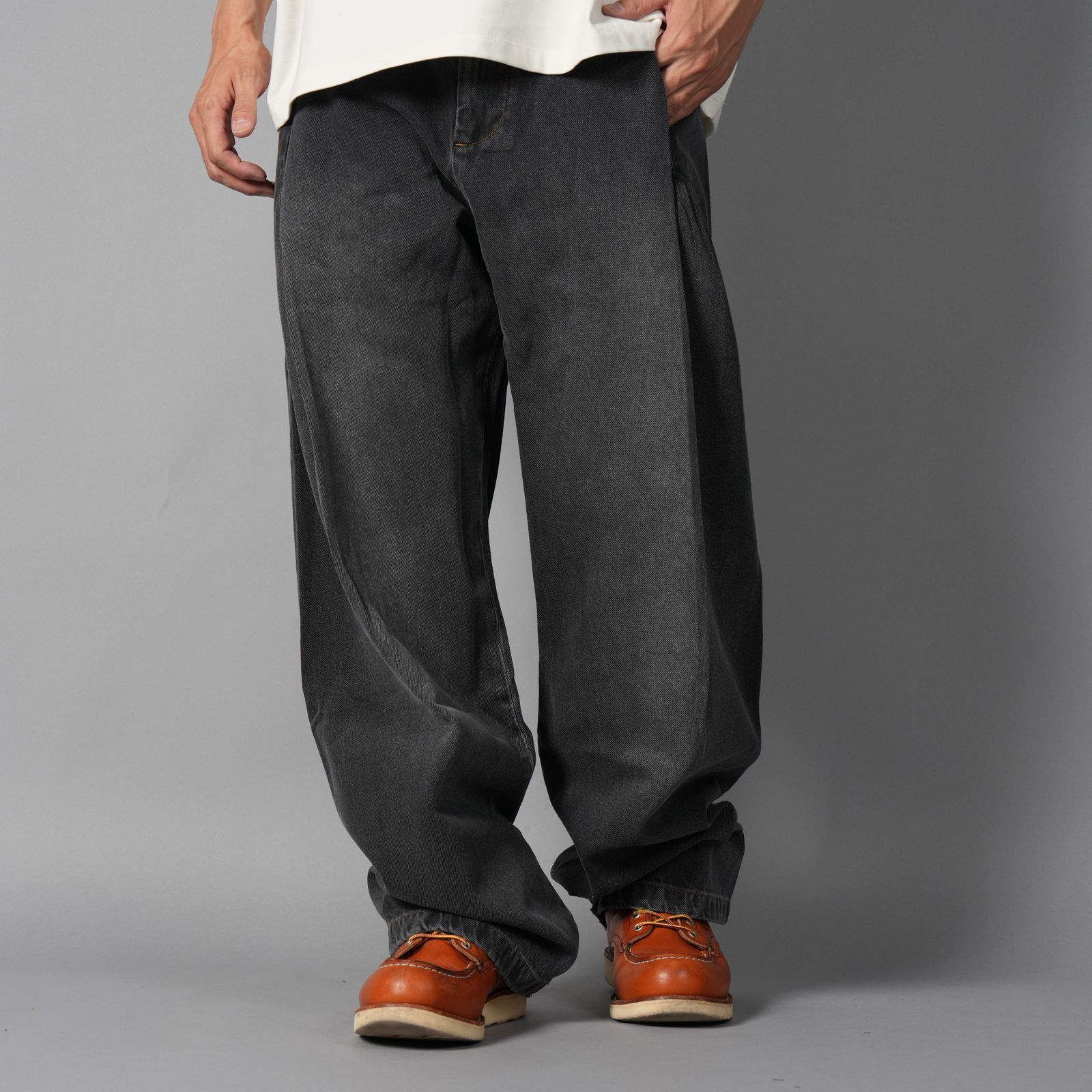 DENIM 440 BERMUDA JEANS / デニムパンツ (ストーン)