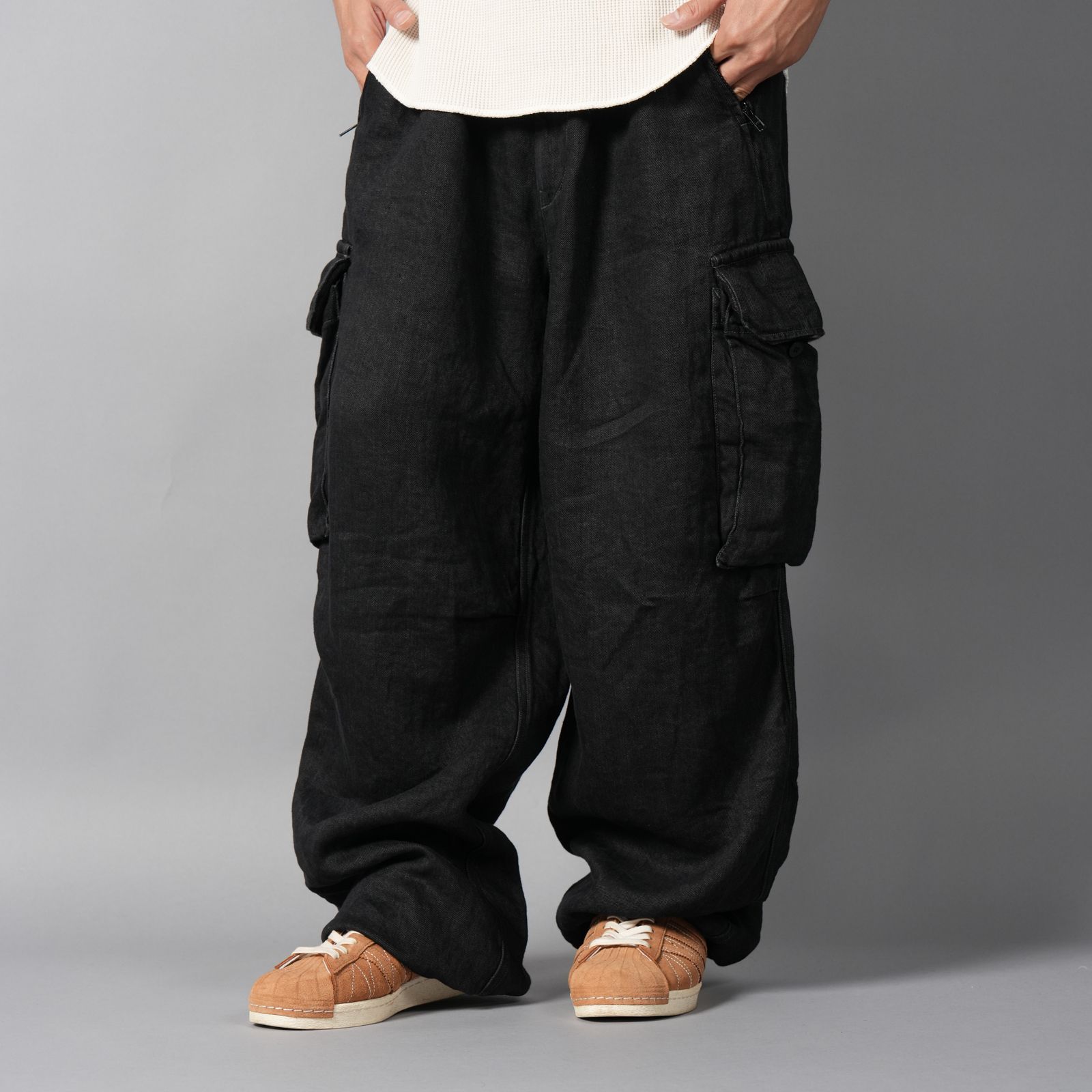 M47 Denim Cargo Pants / デニムカーゴパンツ (ブラック)