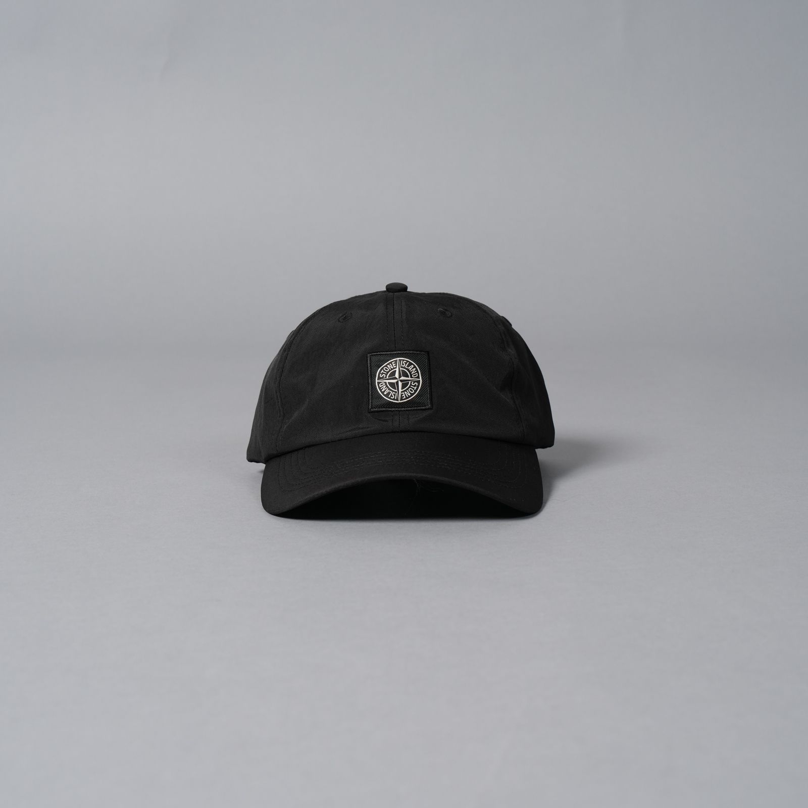 9100001 RECYCLED NYLON OXFORD / リサイクルナイロン オクスフォード キャップ (ガーメントダイ) (ブラック)