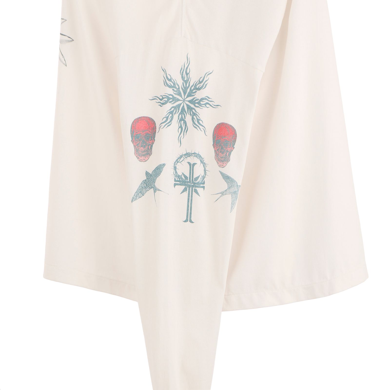 [コラボ] SM-HR1-0000-C29 / DW_LS TEE / TATTOO / WHITE / Tシャツ (ホワイト)