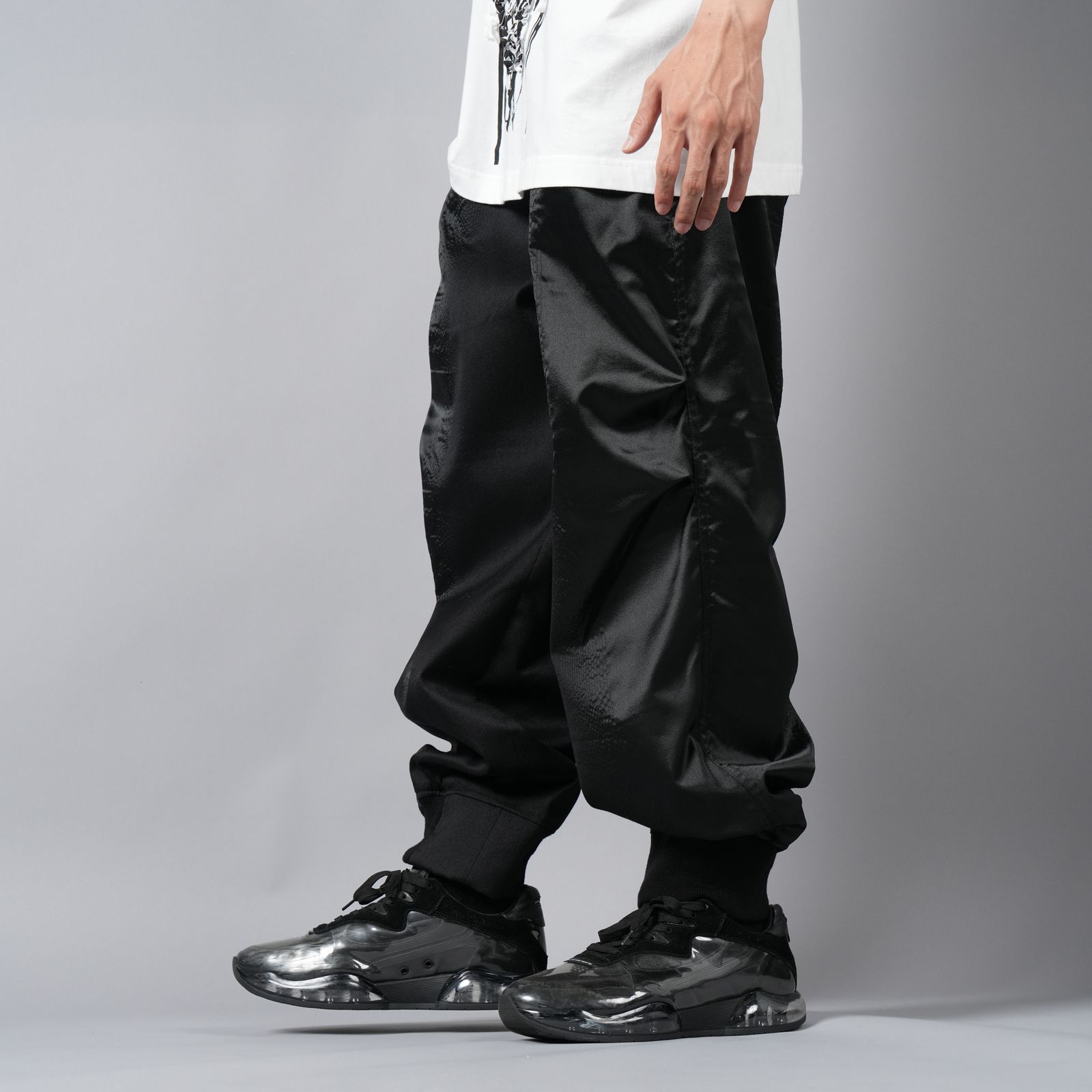 【ラスト1点】TAILORED MA-1 PANTS / テーラード エムエーワンパンツ (ブラック)