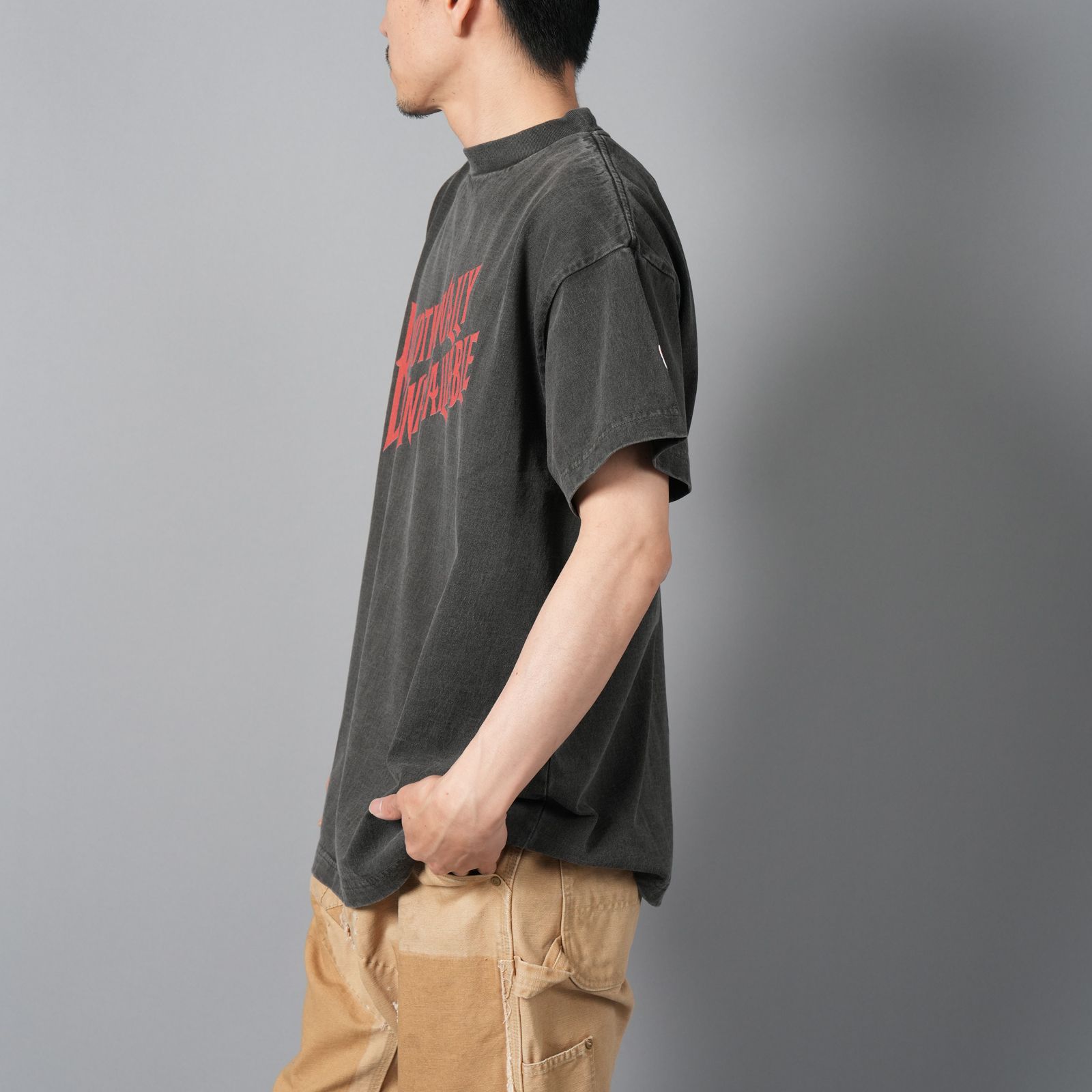 EU-HR8-0000-061 / EU LOGO NUMBER SS TEE / BLACK / Tシャツ (ブラック)