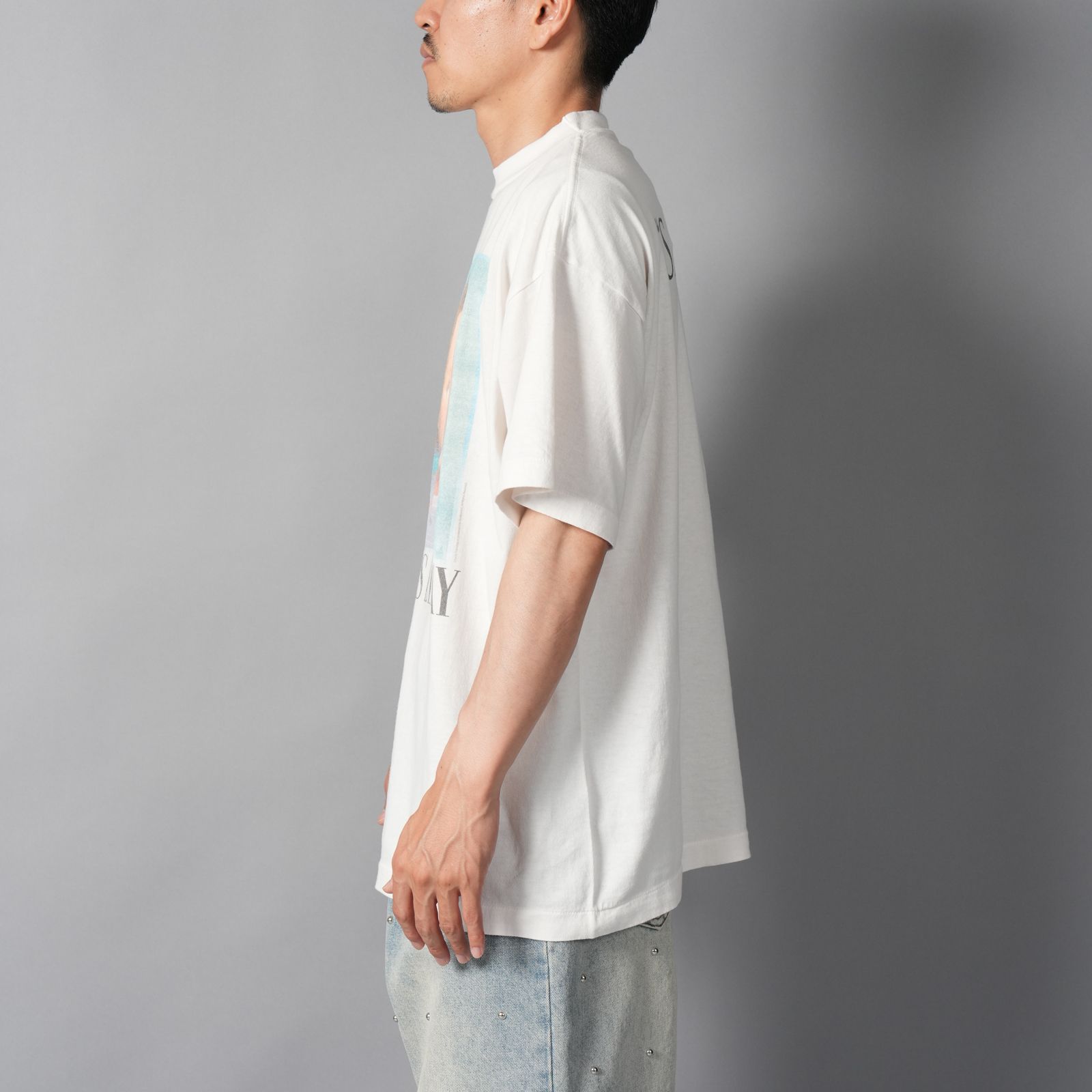 【残りわずか】【コラボ】SM-MK1-0000-C68 / CKY_SS T-SHIRT / SAINT / WHITE / Tシャツ  (ホワイト)