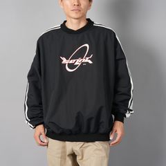【ラスト1点】 SM-YS1-0000-054 / NYLON PULLOVER / SAINT / BLK / ウインドブレーカー (ブラック)