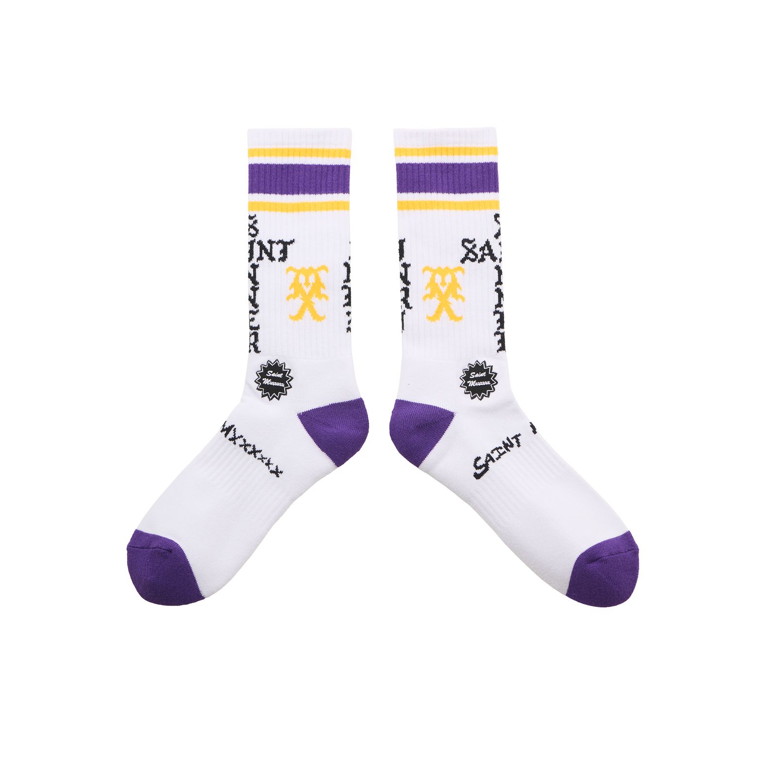 SM-HR1-0000-110 / SOCKS / SINNER / WHITE+PURPLE / ソックス(ホワイト/パープル)