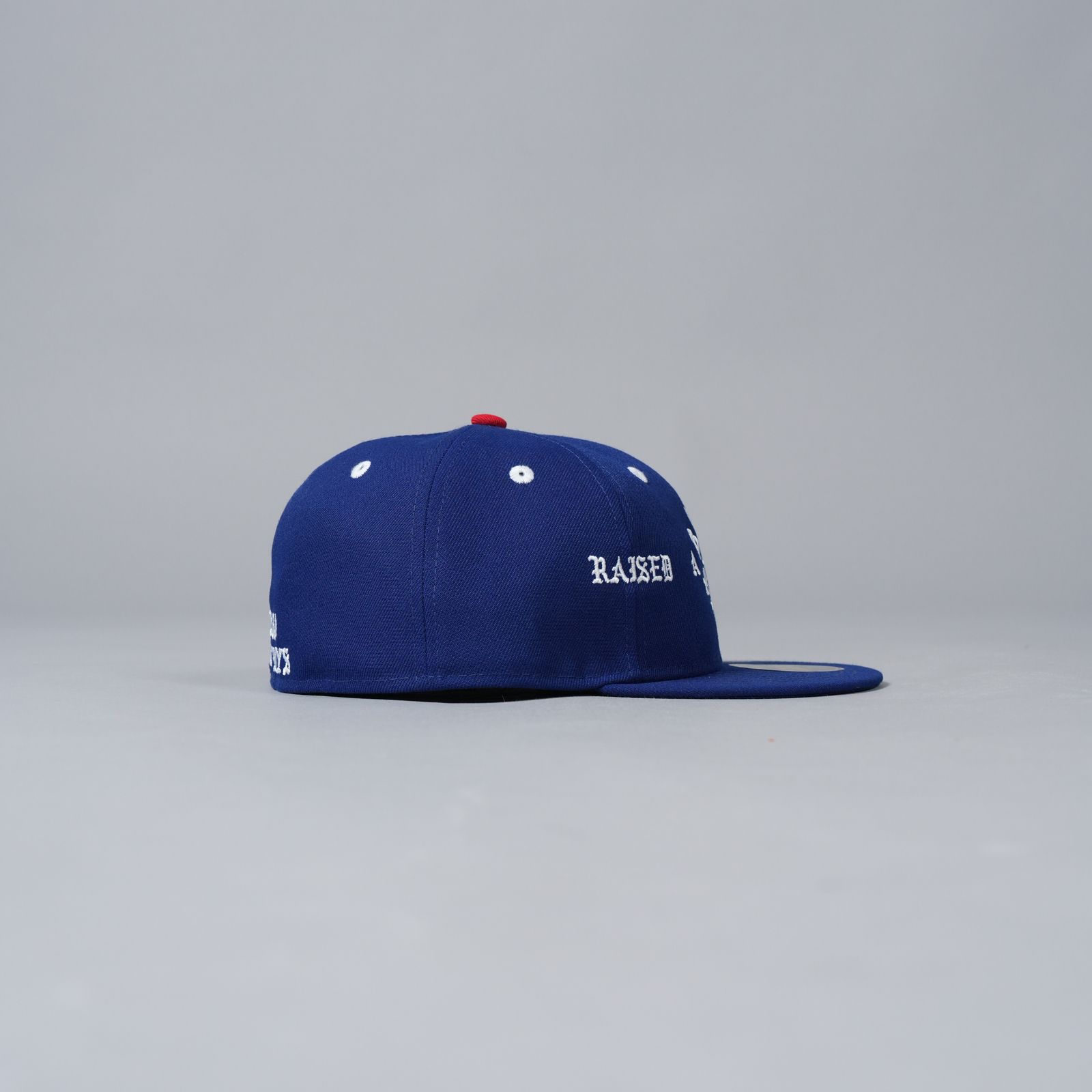 SAINT M×××××× - [4月6日(土)10時発売!!] 【限定】SM-YS8-0000-C14 / BR_CAP / BORN SAINT  / BLUE / 59FIFTY / ベースボールキャップ (ブルー) | Confidence