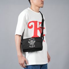 【ラスト1点】 Crossbody Bag Elephant / クロスボディーバック / エレファント / [ユニセックス] (ブラック)