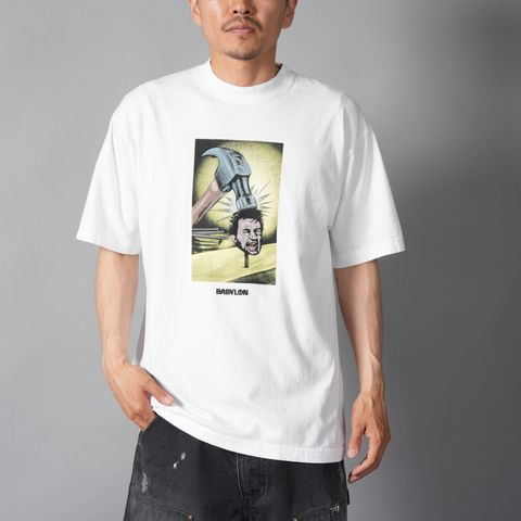 BB HAMMERHEAR TEE / Tシャツ  (ピュアホワイト)