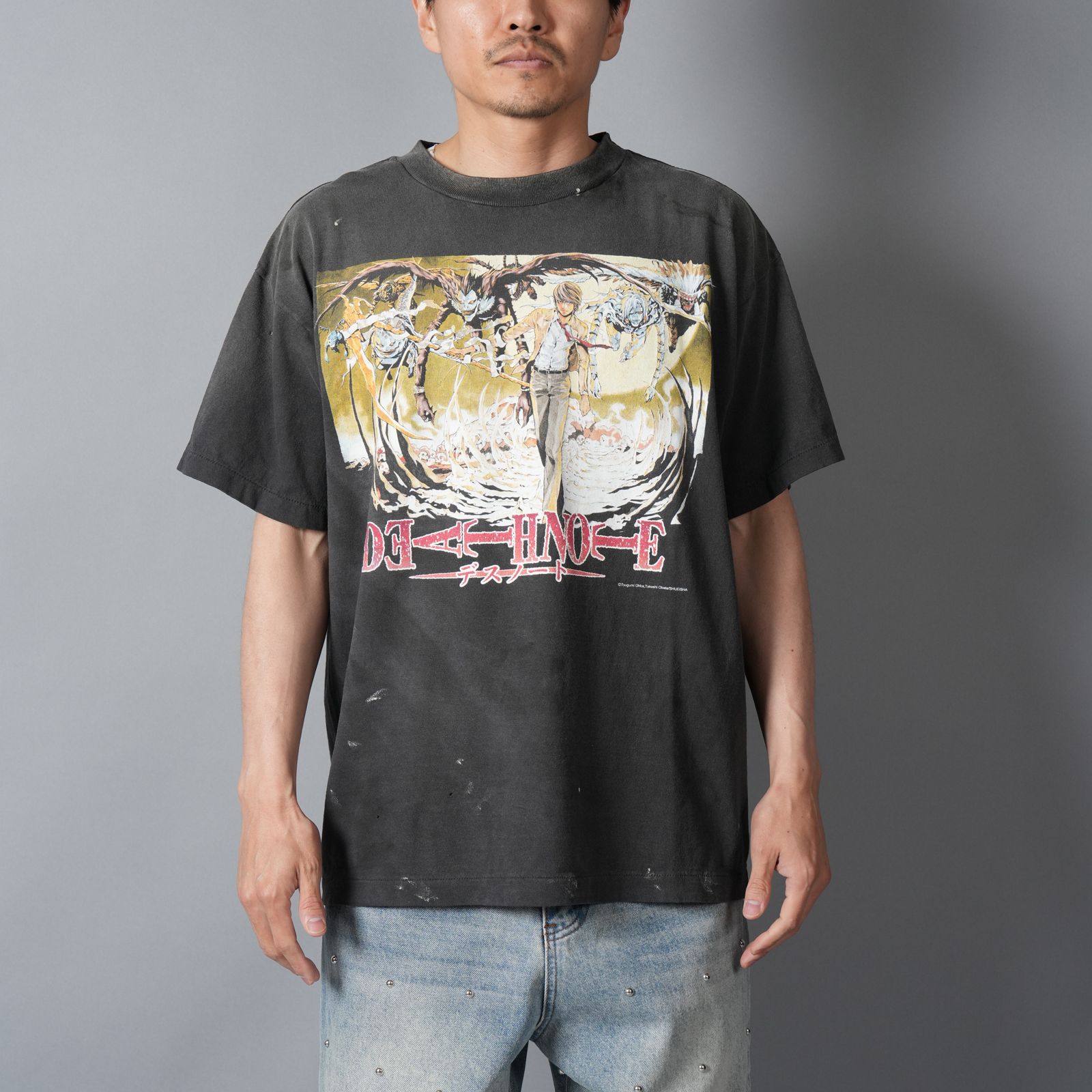 【ラスト1点】【コラボ】SM-MK8-0000-C78 / DN_SS T-SHIRT / DETH NOTE / BLACK / Tシャツ (ブラック)