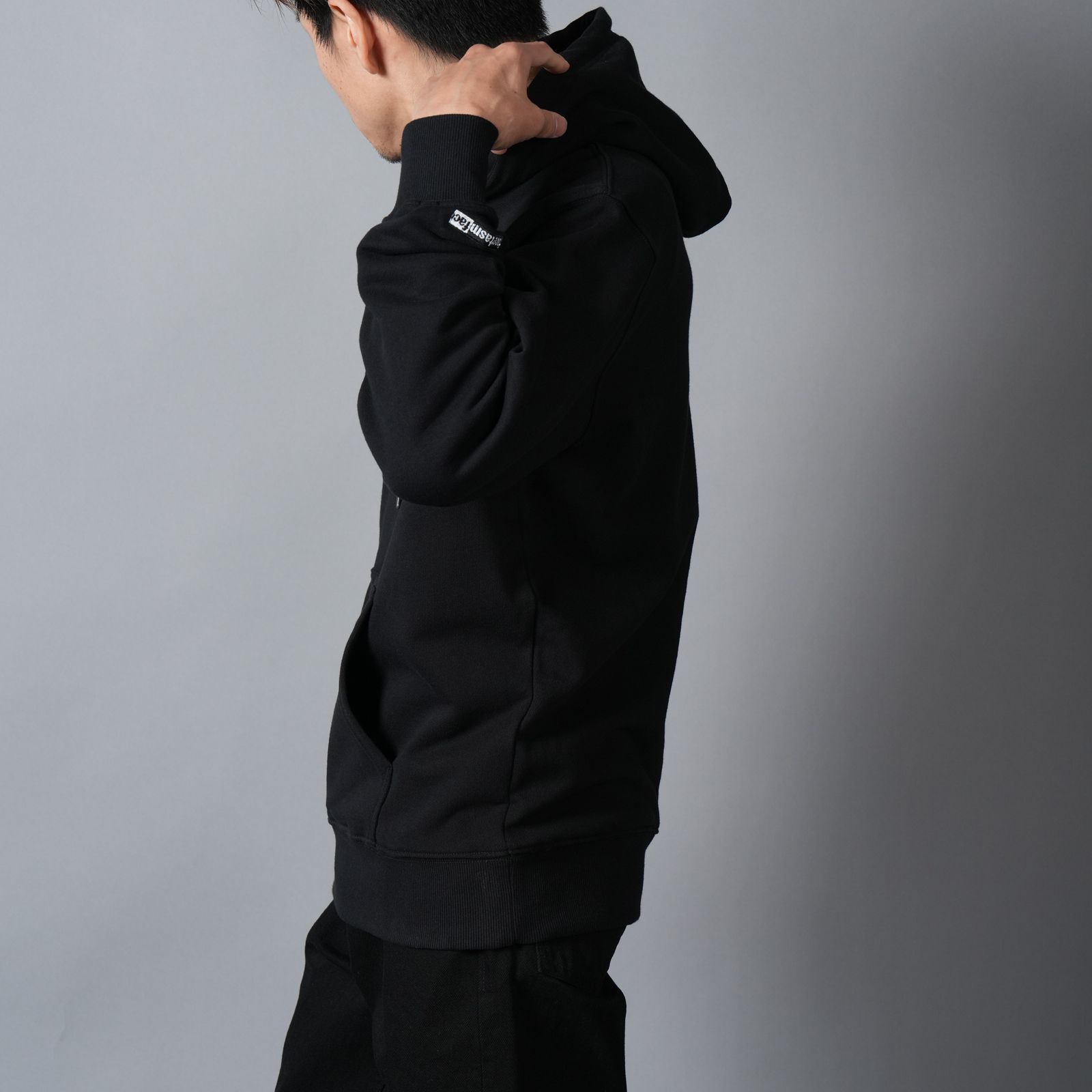 【コラボ】FACETASM×NEW ERA LOGO HOODIE / ロゴフーディー  (ブラック)