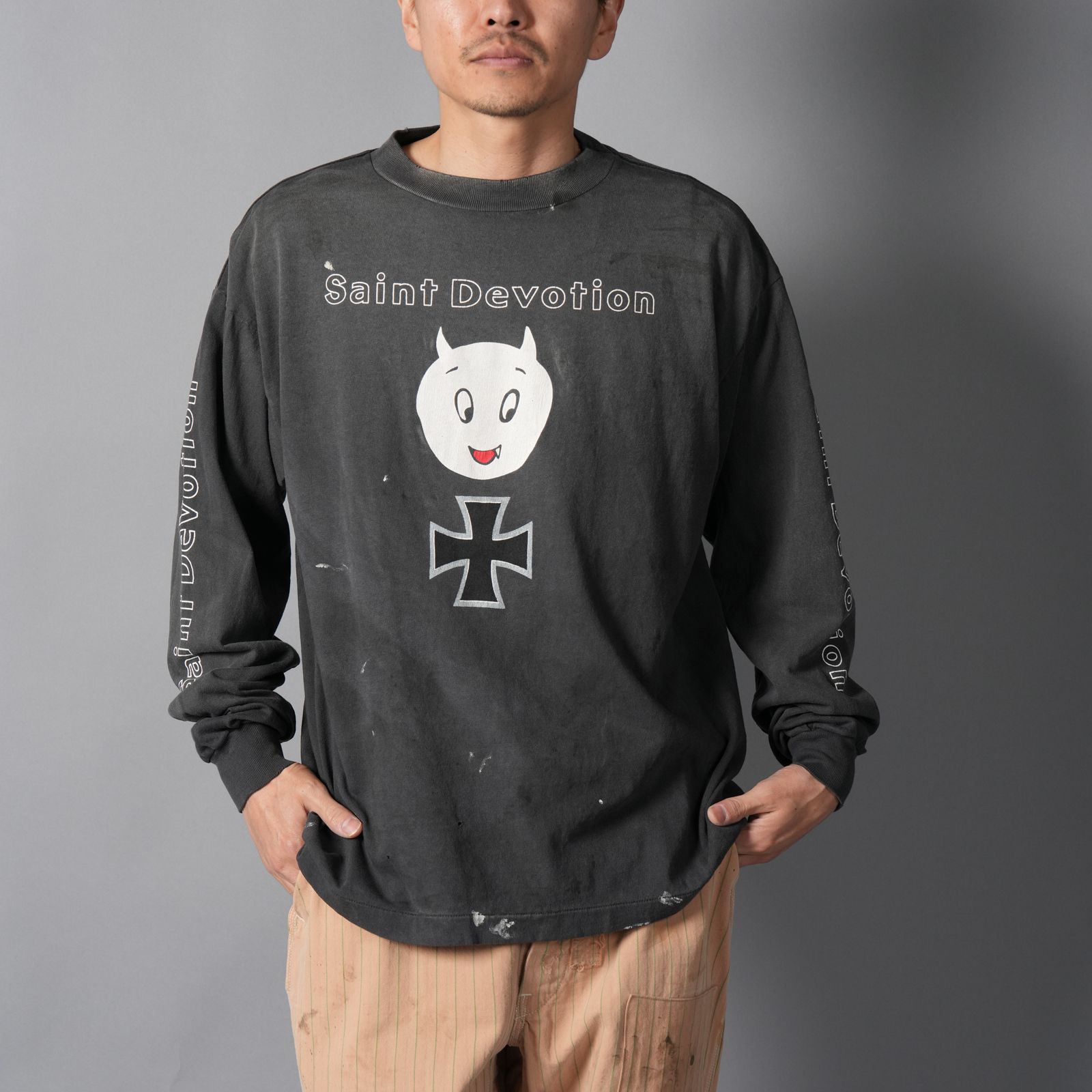 SAINT M×××××× - 【残りわずか】SM-MK8-0000-027 / LS T-SHIRT / SAINT