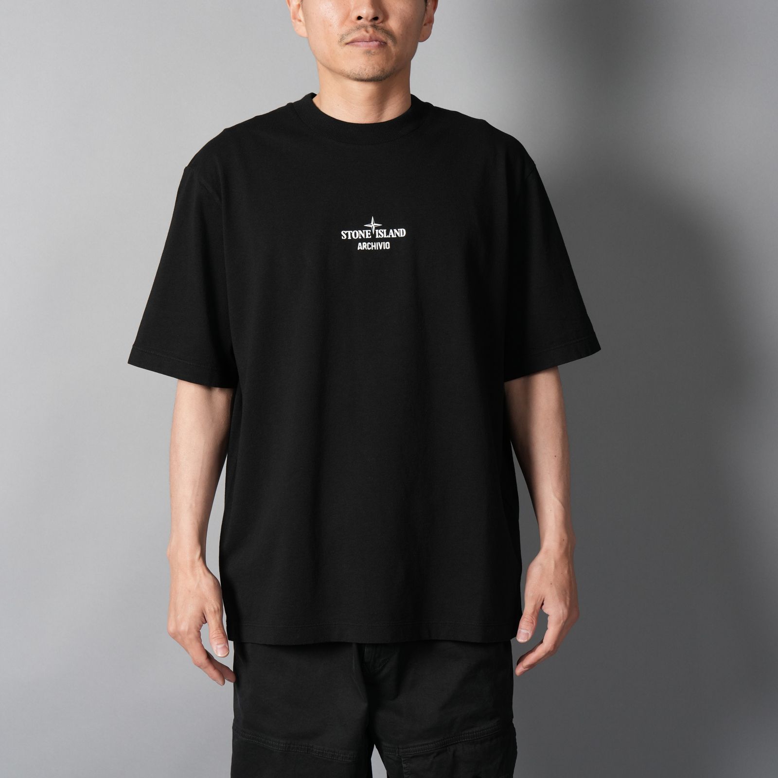 2100023 ORGANIC COTTON JERSEY / Tシャツ (ブラック)
