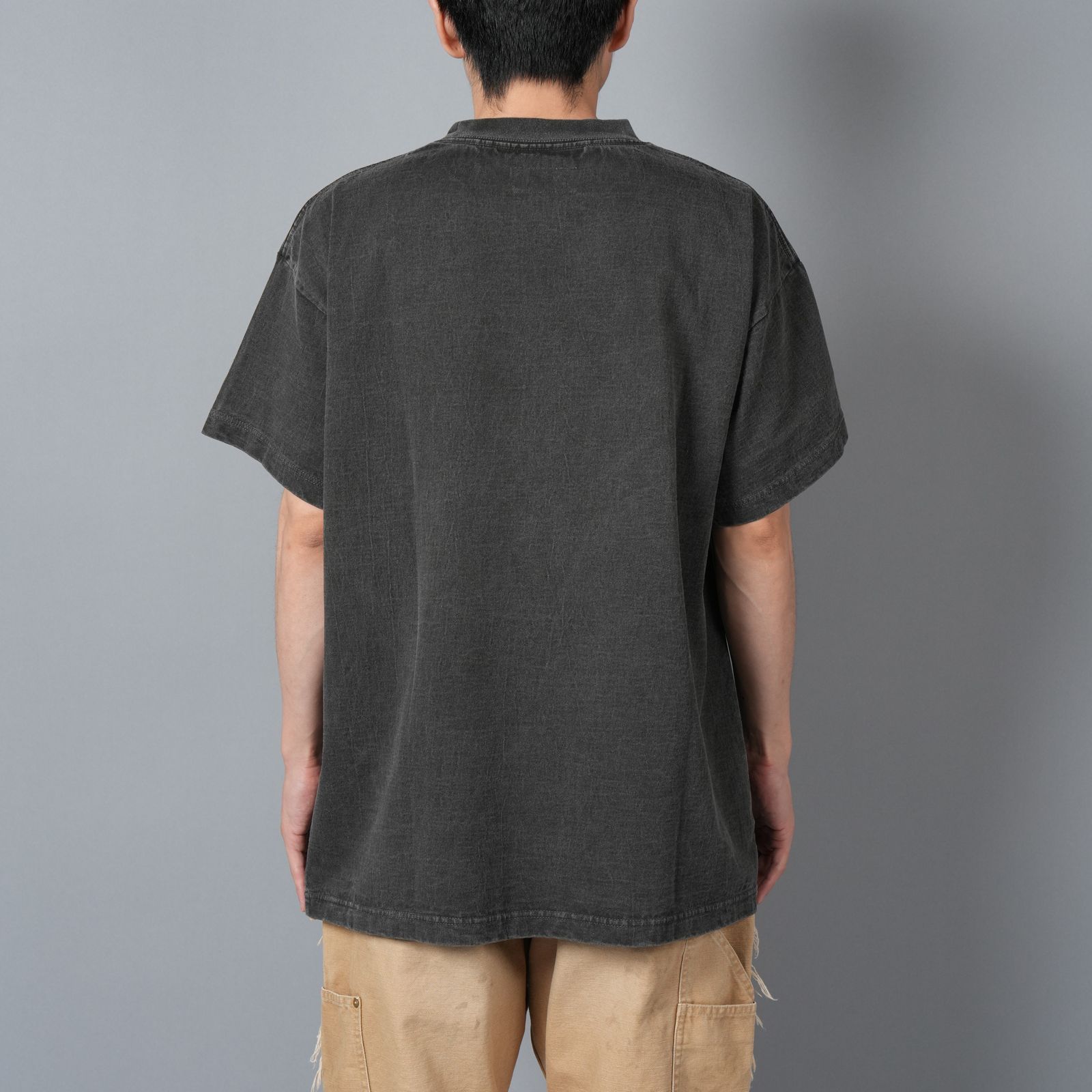 【残りわずか】PRINTED TEE SHIRTS "CHIEF" / プリントTシャツ ラストマン チーフ / Tシャツ (ブラック)