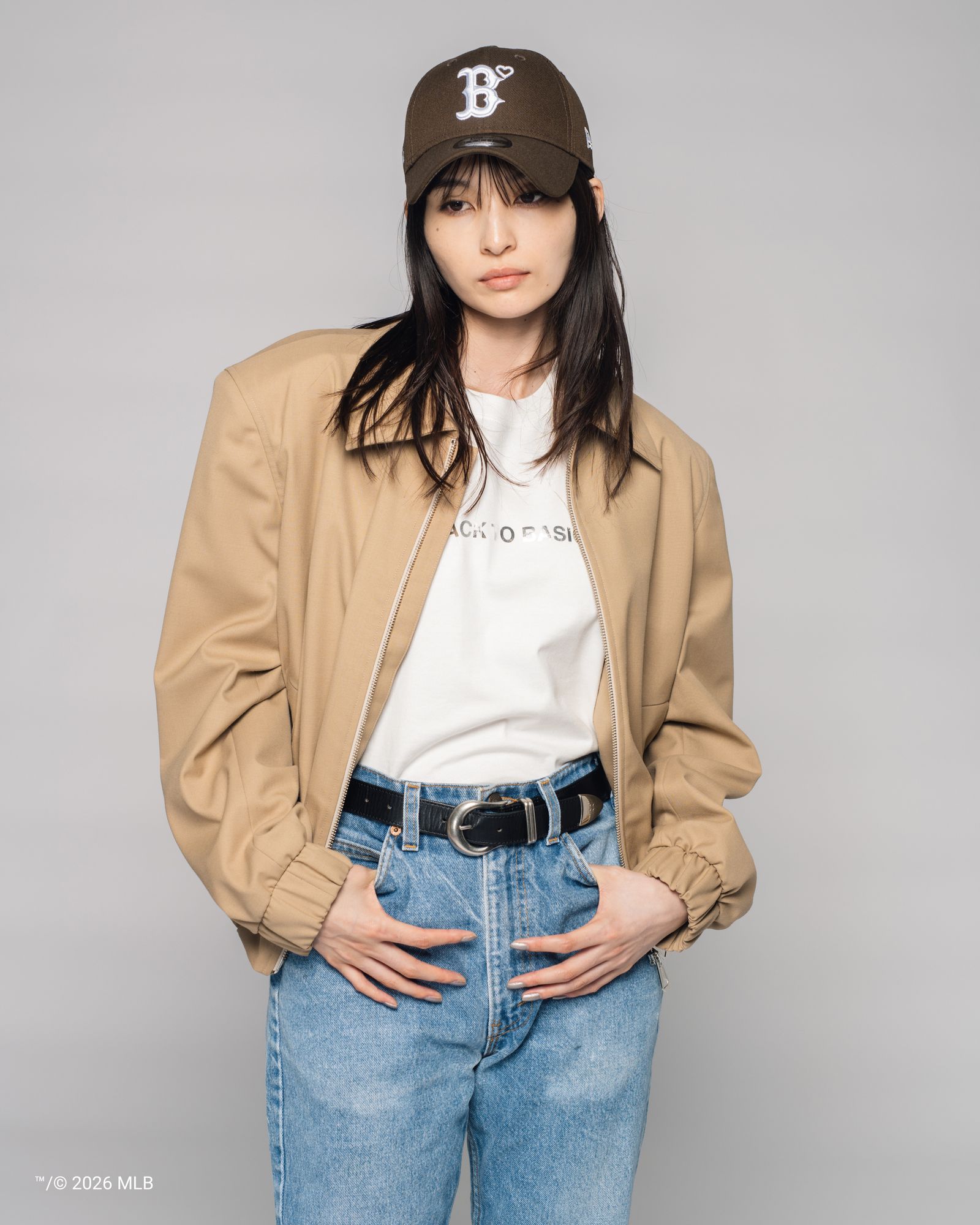 【限定】BASICKS x Newera Red Sox Cap / ベイシックス x レッドソックス (ブラウン)