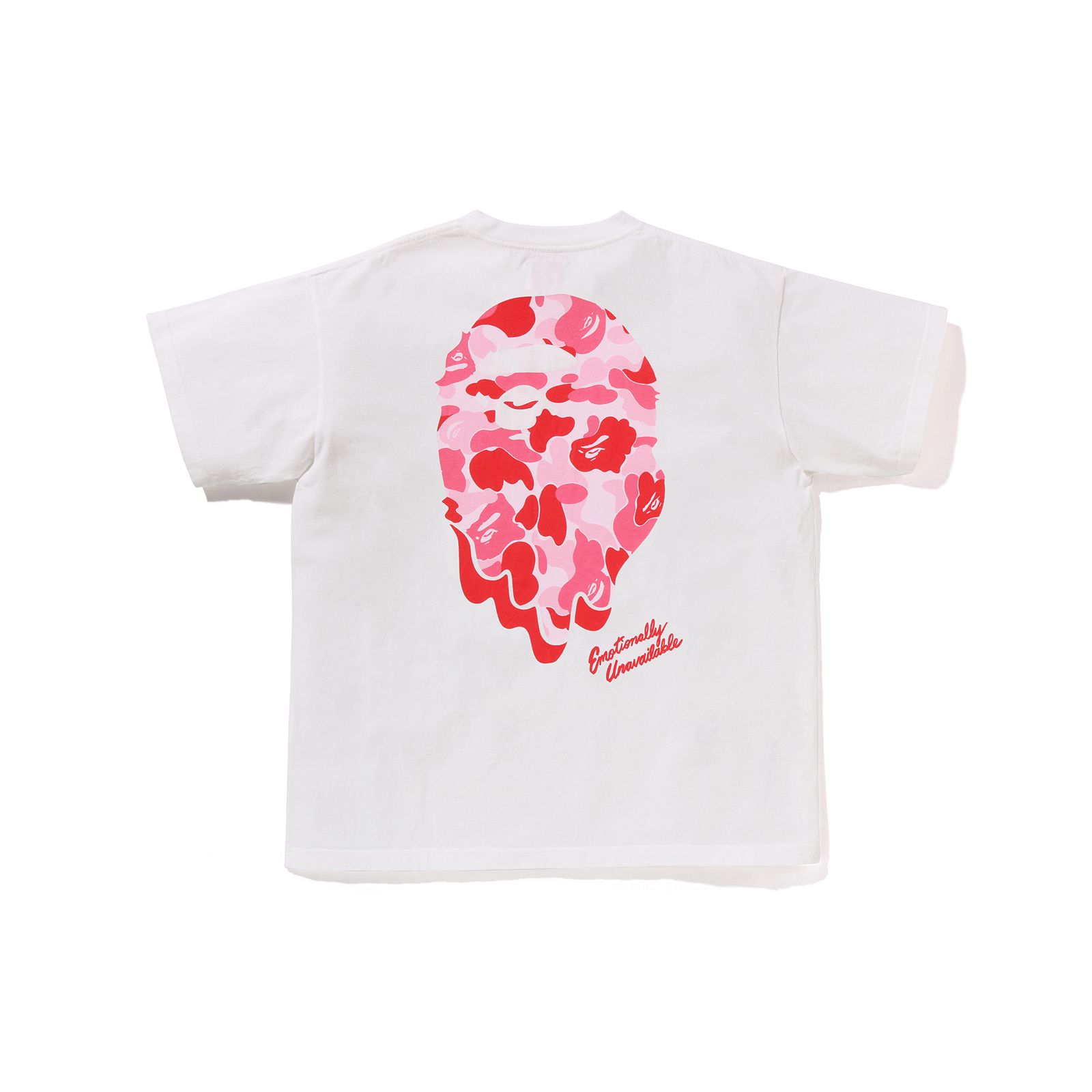 ■EMOTIONALLY UNAVAILABLE■White Logo Type Tee★送料関税込み NEW Nike x Emotionally Unavailable Tee White Mens Clot Chen
