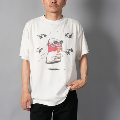 【コラボ】SM-MK1-0000-C34 / BAPE_SS T-SHIRT / JUMP / WHITE / Tシャツ (ホワイト)