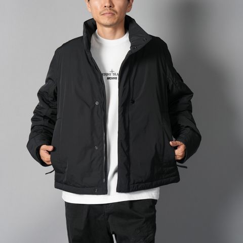 【ラスト1点】4100048 / MICRO TWILL / ジャケット [プリマロフト][マイクロツイル] (ブラック)