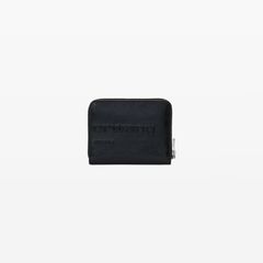 【ラスト1点】PUNCH COMPACT WALLET / クラックルパテントレザー コンパクトウォレット (ブラック)