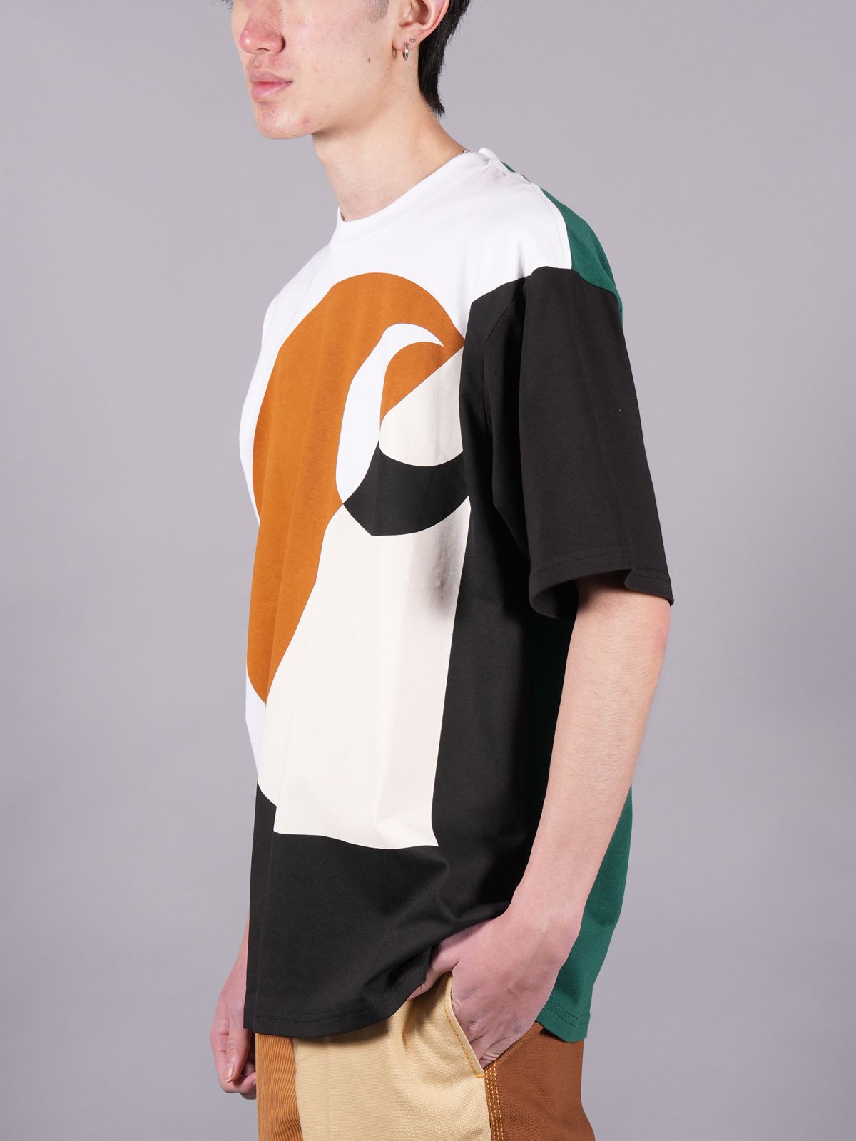 MARNI - 【ラスト1点】 MARNI X CARHARTT WIP - GREEN LOGO T-SHIRT ...