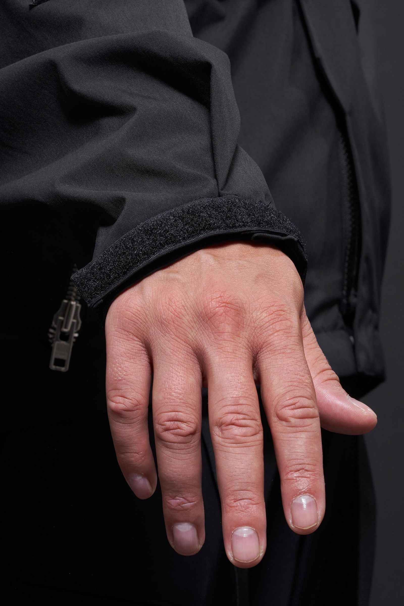 【ラスト1点】J1WB-E / Encapsulated Nylon Interops Jacket Gen. 1 / エンキャプスレイテッド ナイロン インターロプス ジャケット  [ワイドフィット] (ブラック)