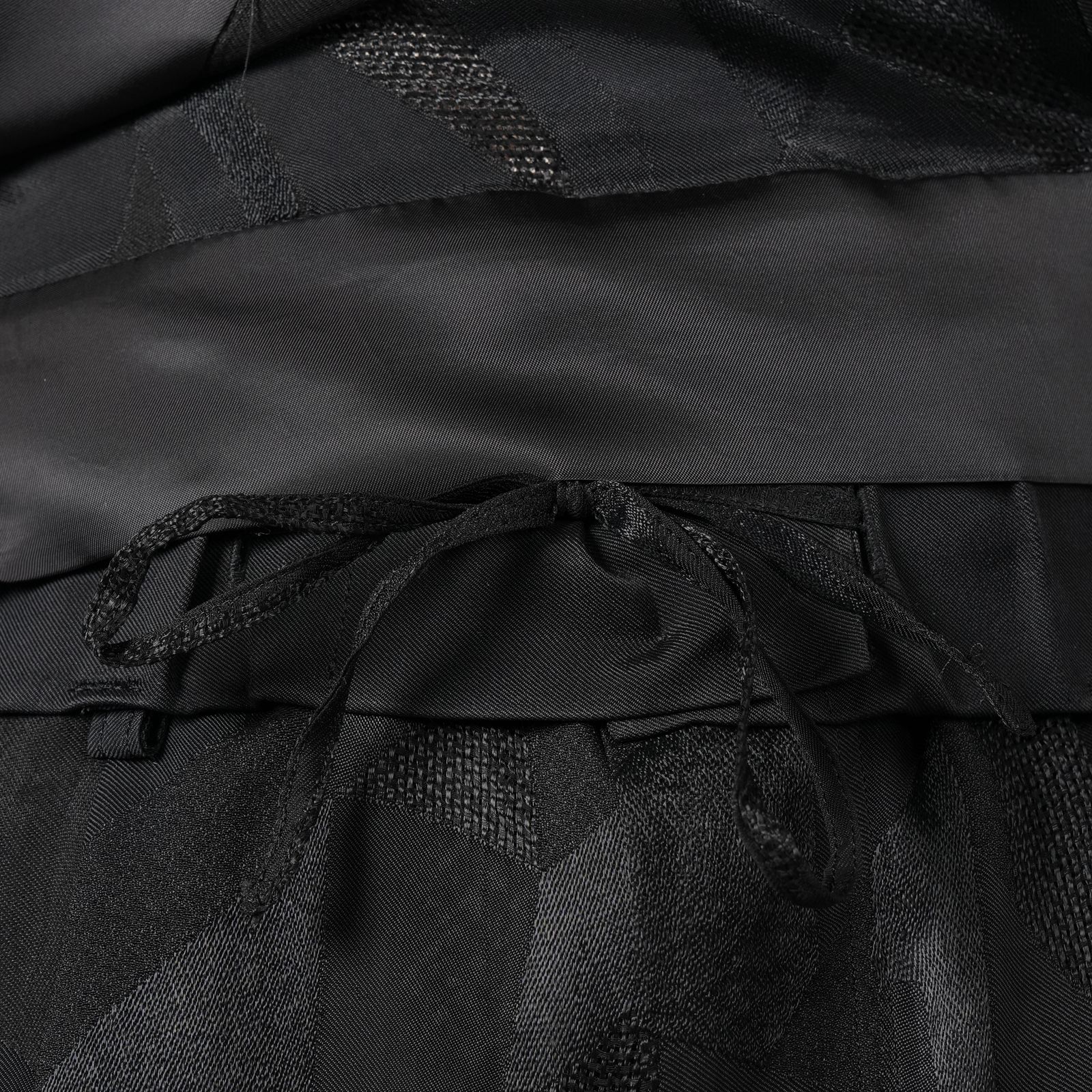 【ラスト1点】RAYON CUPRA TROUSERS / レーヨン キュプラ トラウザーズ (ブラック)