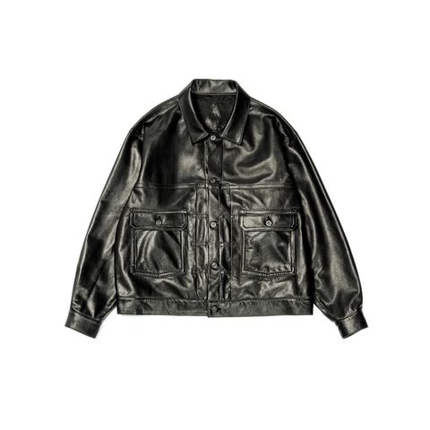 TRUCKER JACKET / トラッカージャケット -Black Luxe- (ブラック)