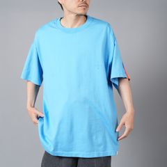 【ラスト1点】RIB BIG TEE / リブ ビッグ Tシャツ (ライトブルー)