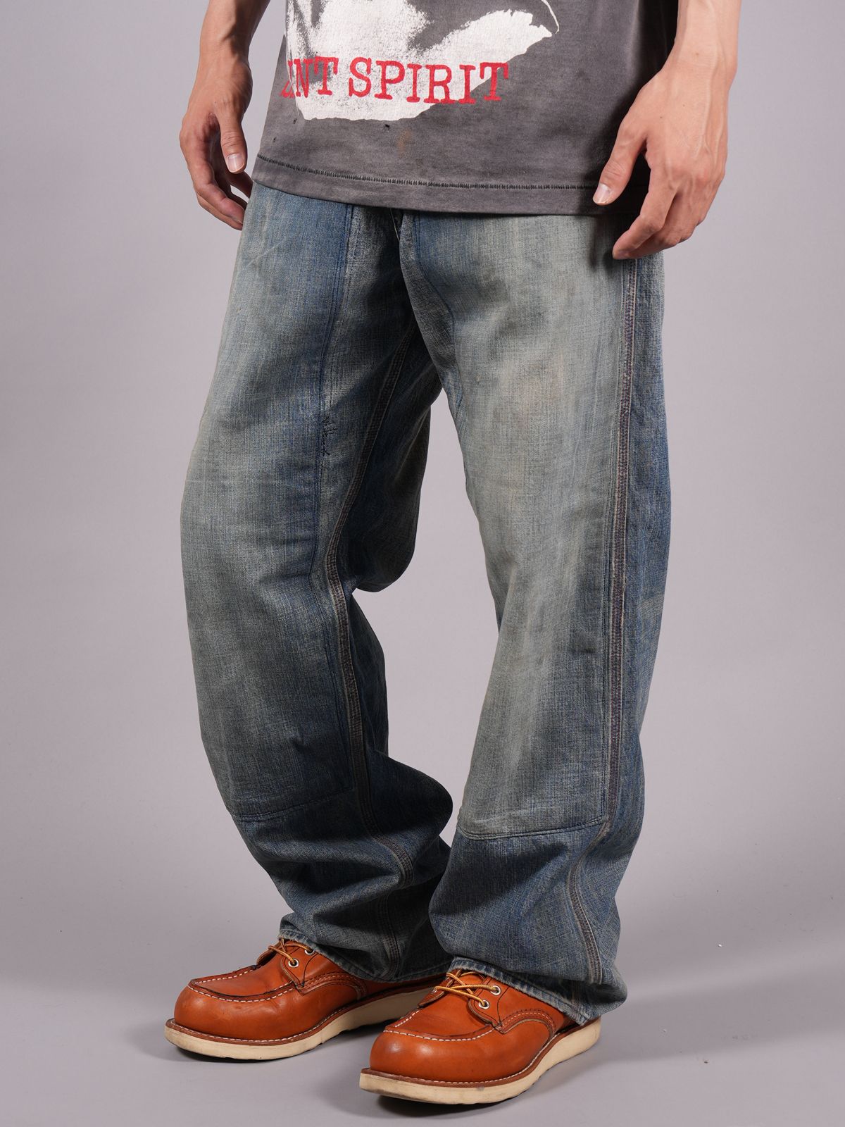 【ラスト1点】 SM-A23-0000-038 / DENIM PNT / デニムパンツ  (ブルー)
