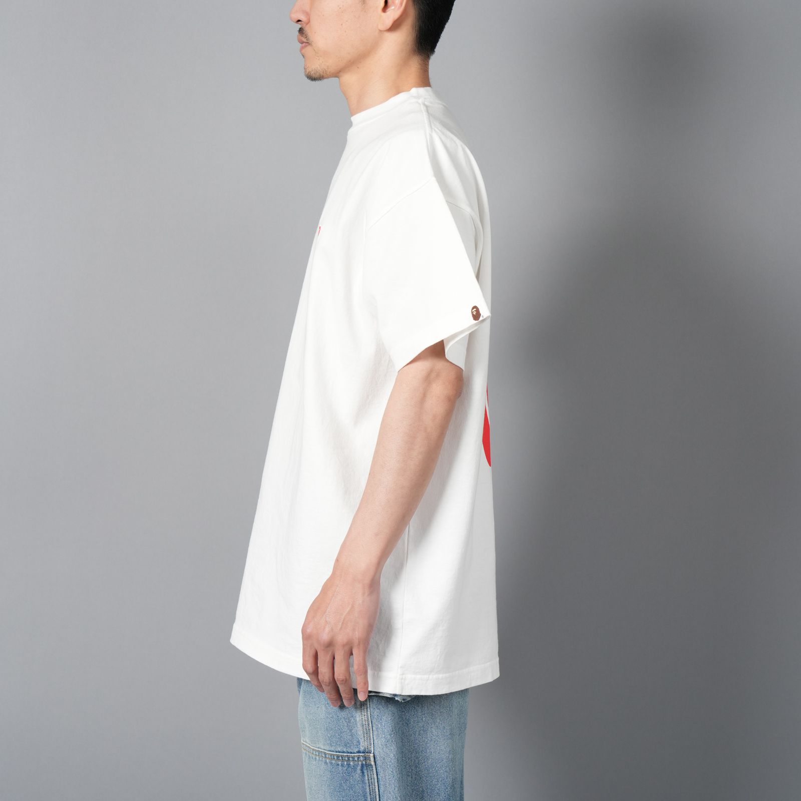 【コラボ】EU-HR8-0000-C32 / EU MILO SS TEE/ WHITE / Tシャツ (ホワイト)