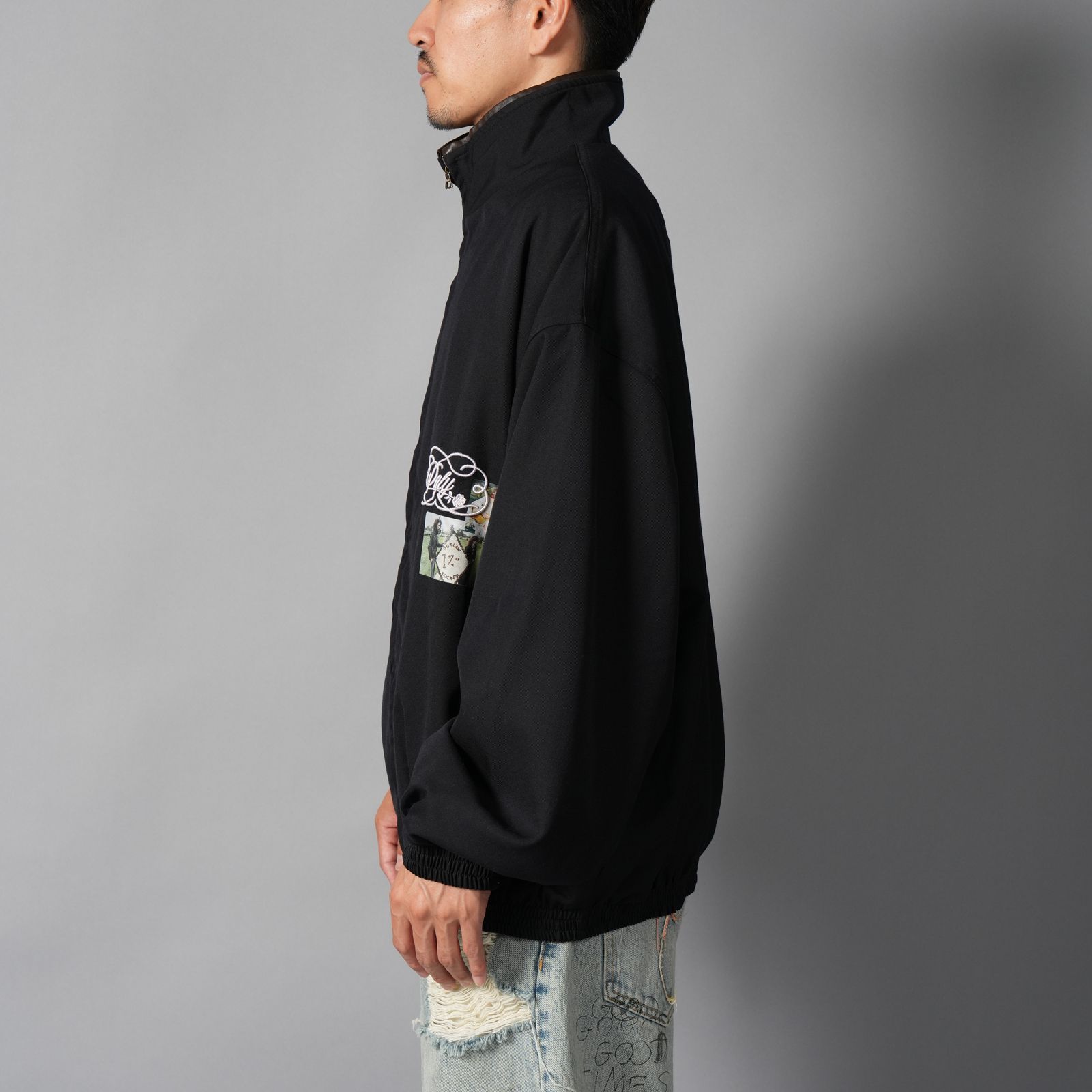 TRACKS JACKET    / トラックジャケット (ネイビー)