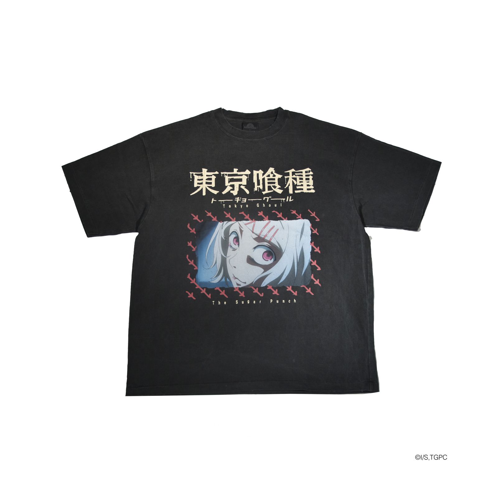 【残りわずか】[東京喰種]  TTGM25SM009 / S/S T-Shirt   (JUZO)  / Tシャツ (ブラック)