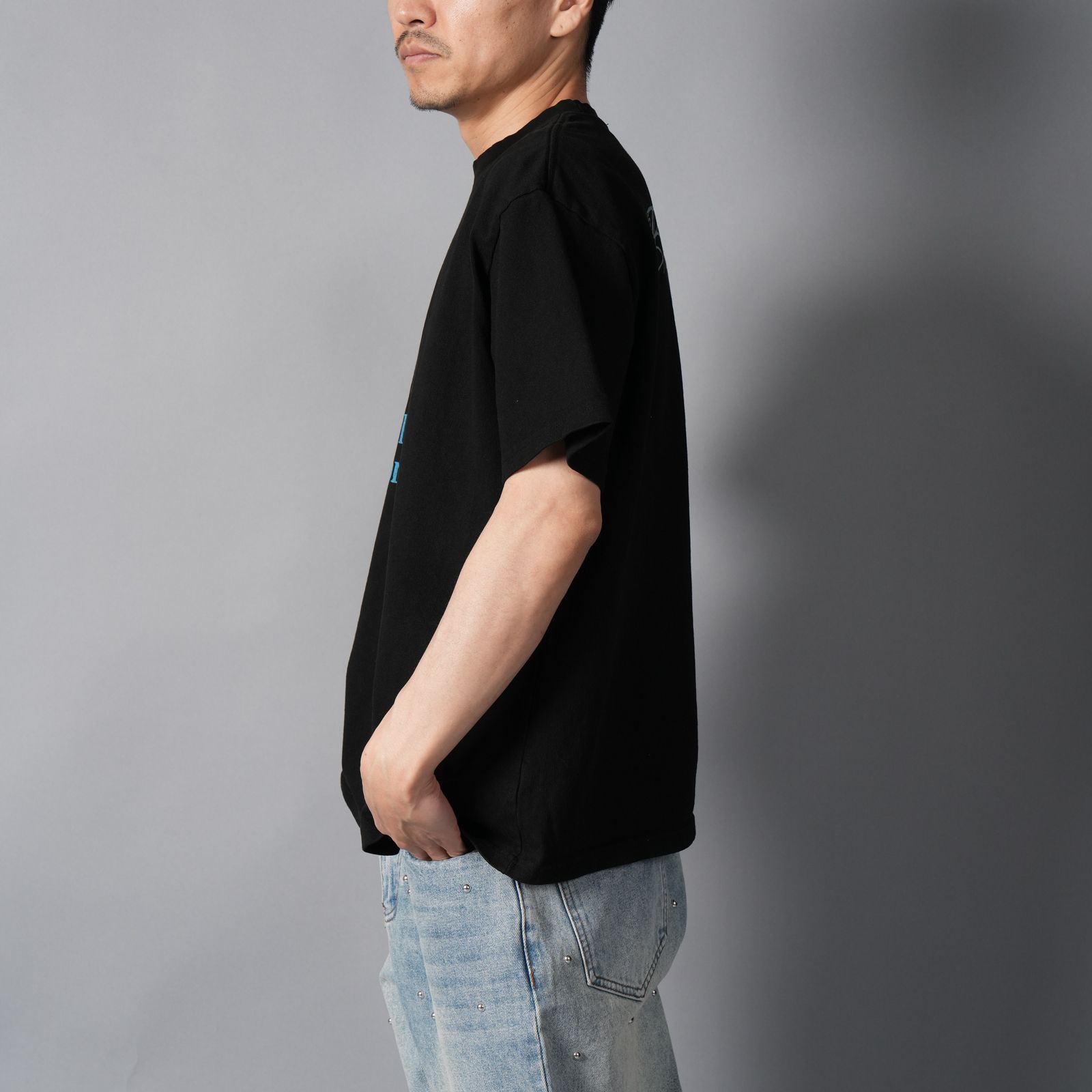 ROMANCE, tee / Tシャツ (ジェットブラック)