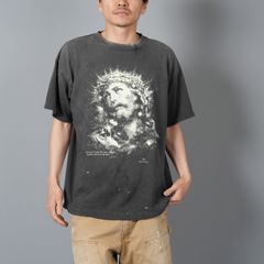 【ラスト1点】SM-HR8-0000-016 / SS TEE / JESUS / BLACK / Tシャツ (ブラック)