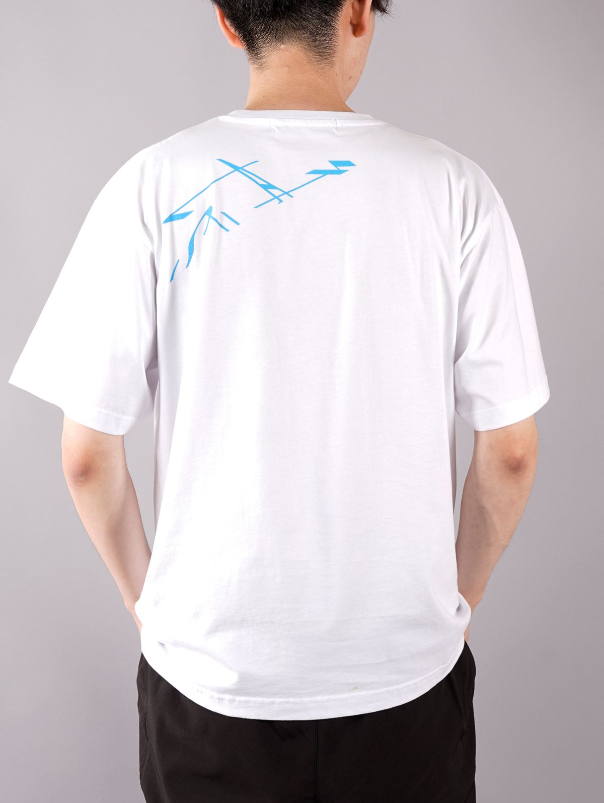 Late Sunset Typography T-Shirt - Tシャツ (ホワイト)