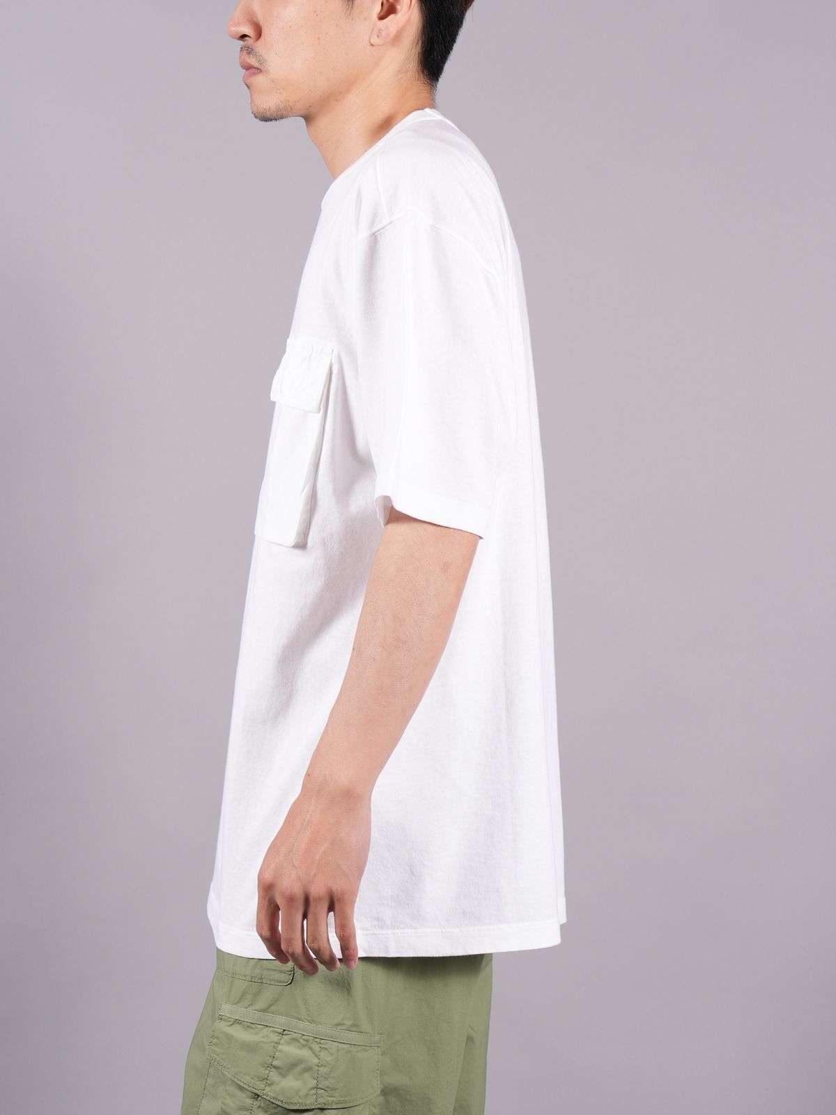 25SS new/STONE  ガーメントダイコットンTシャツ T-Shirt STONE ISLAND - 【ラスト1点】22944 / Tシャツ [ガーメントダイ
