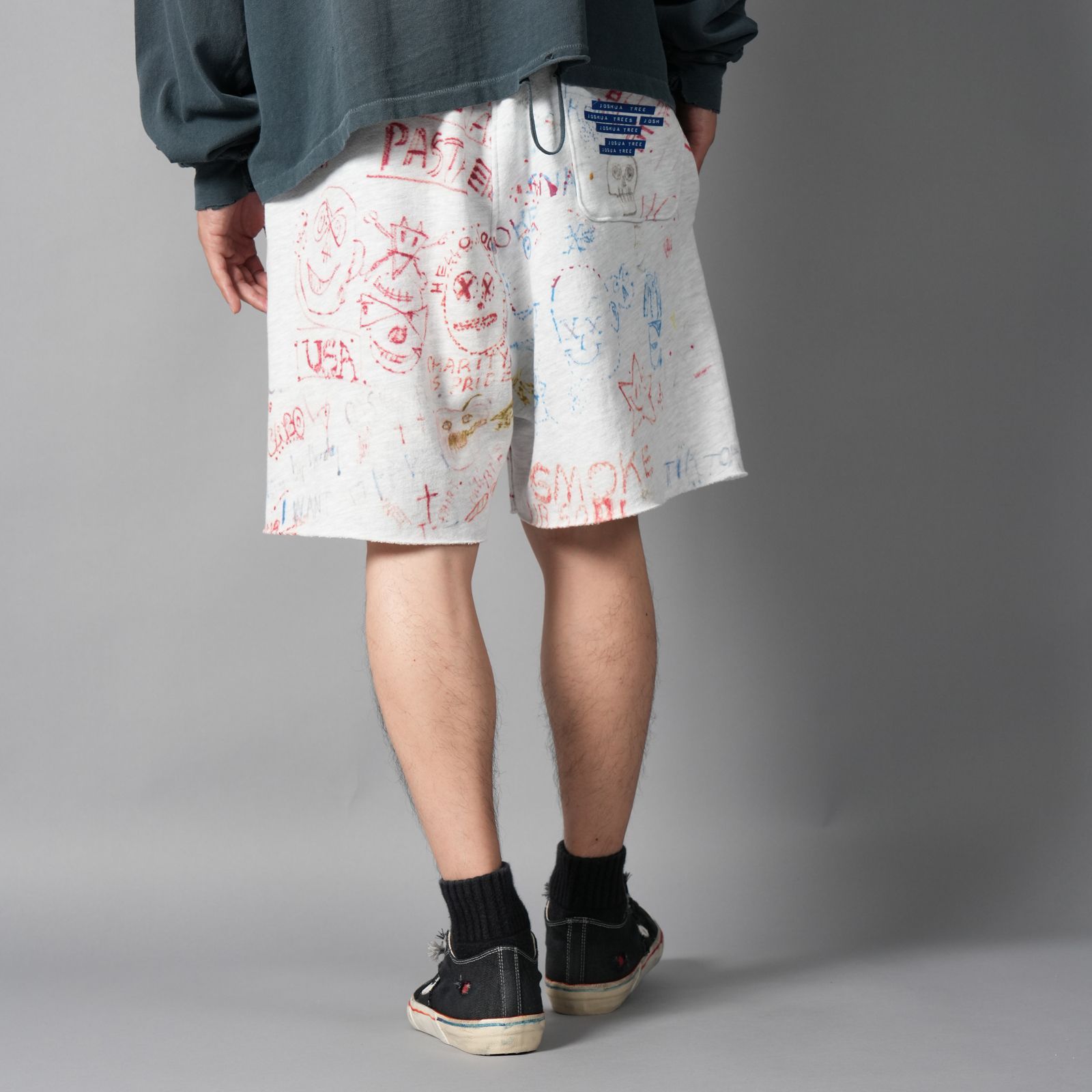 JOSHUA TREE SWEATSHORT / スウェットショーツ (グレー)