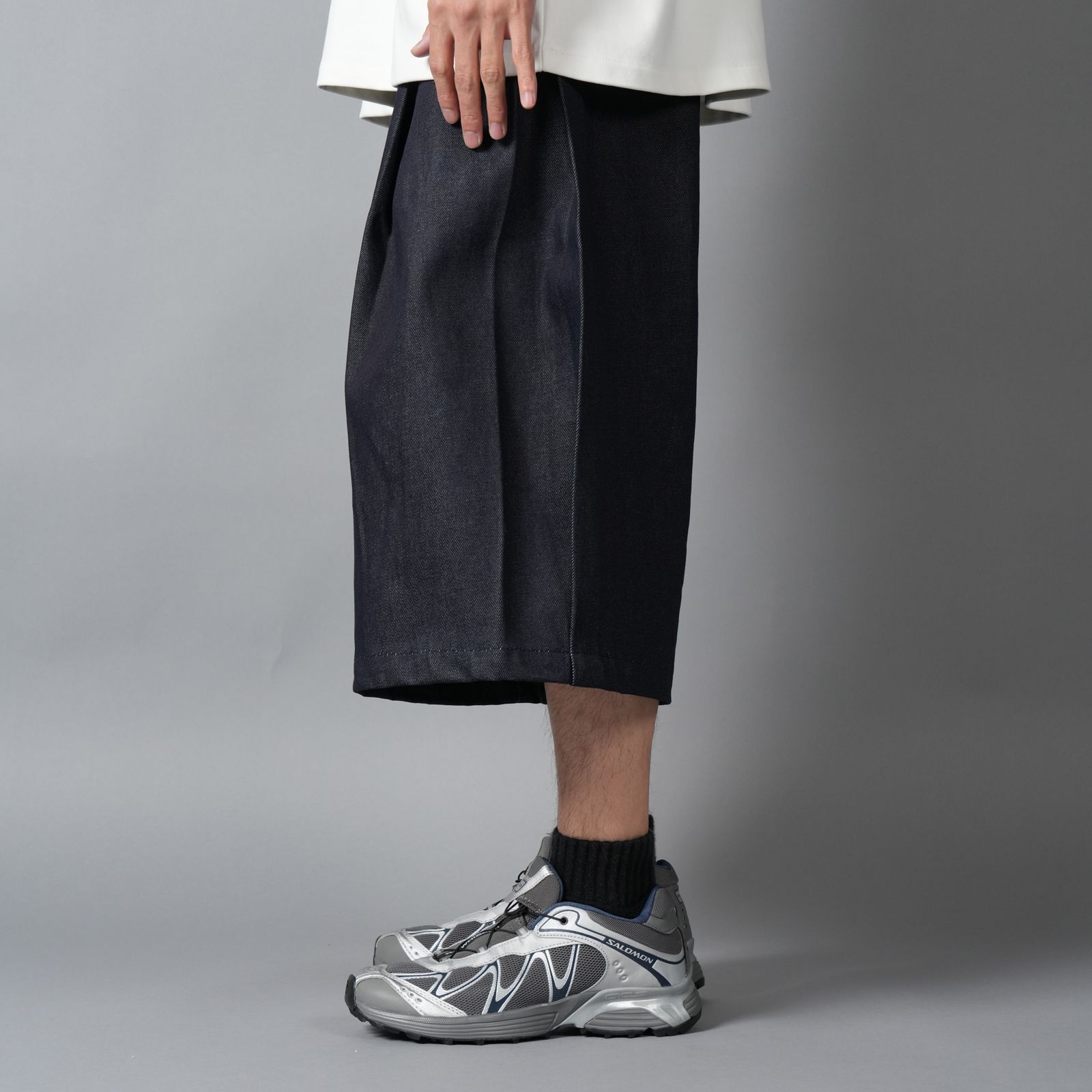 DENIM 440 BERMUDA JORTS / デニムショーツ (ロウインディゴ)