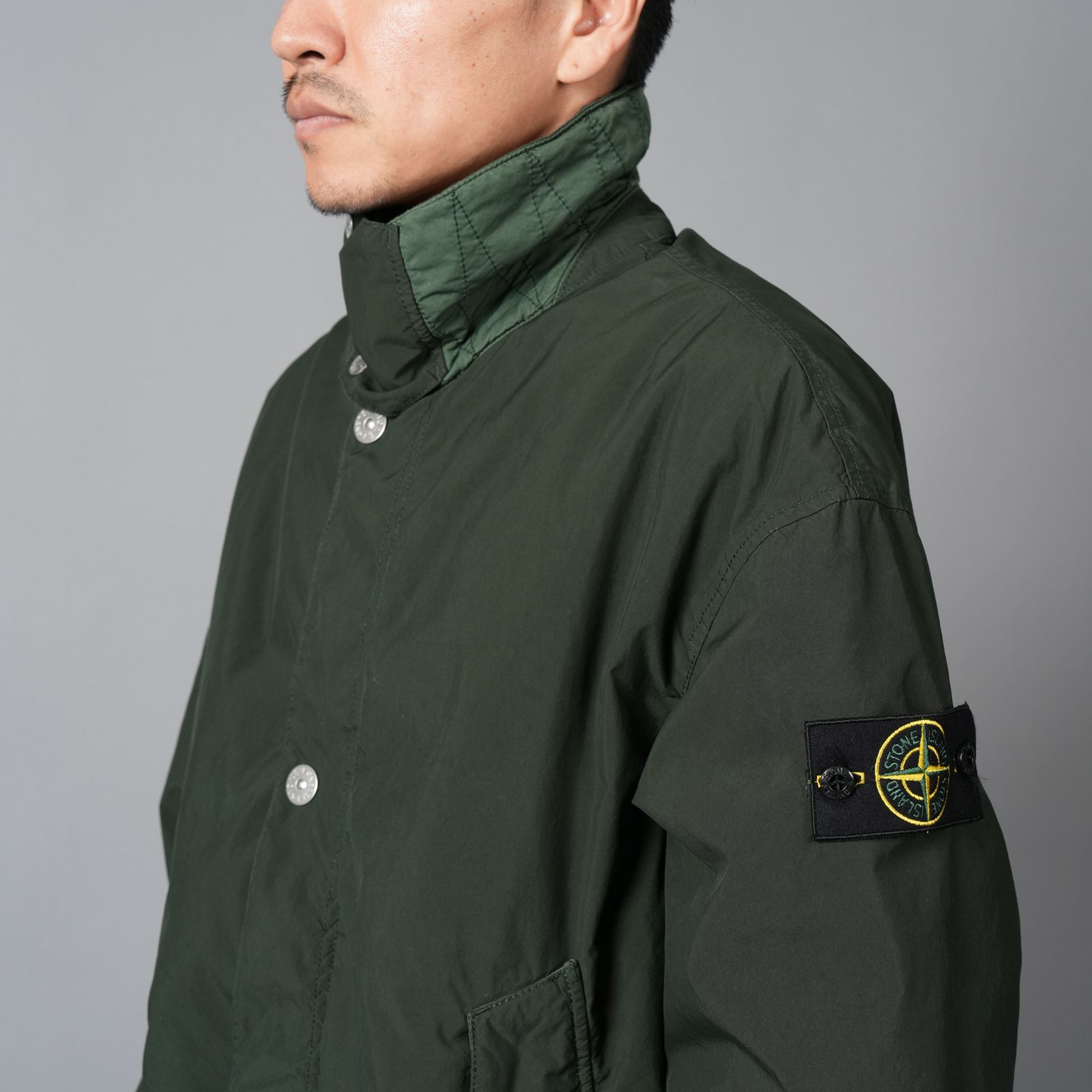 【ラスト1点】Q100015 LIGHT COMPACT TOUCH POLY-TC, 60% RECYCLED POLYESTER / ジャケット (ジュニパー)
