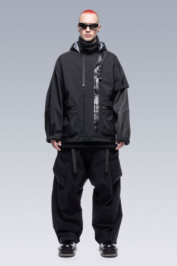 【ラスト1点】 P30-AL-DS / schoeller Dryskin Articulated Pants / ultrawide cargo trousers / ウルトラワイド カーゴ トラウザー / パンツ [ウルトラワイドフィット] (ブラック)
