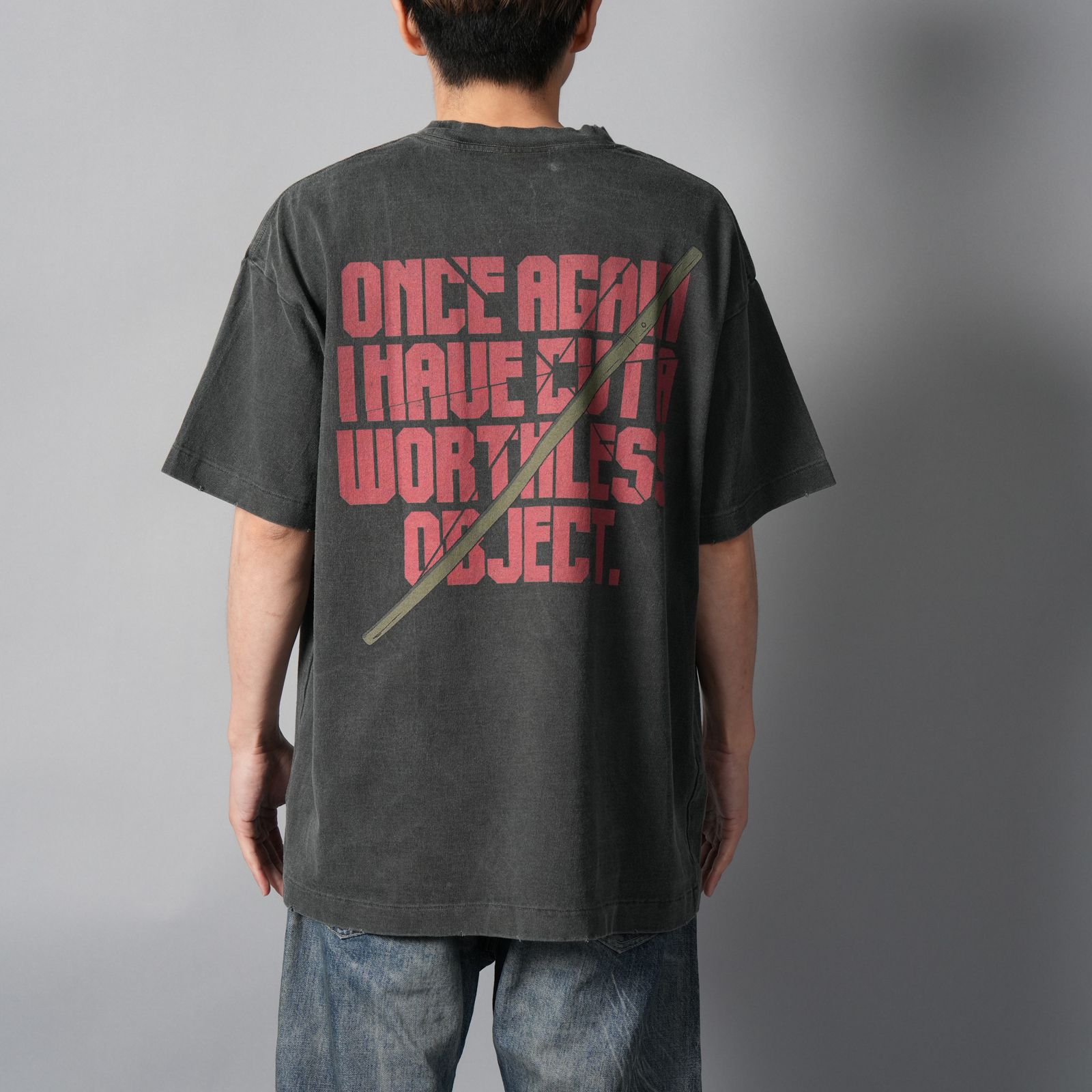 [LUPIN THE IIIRD]  S/S T-Shirt  (GOEMON)  / Tシャツ (ブラック)